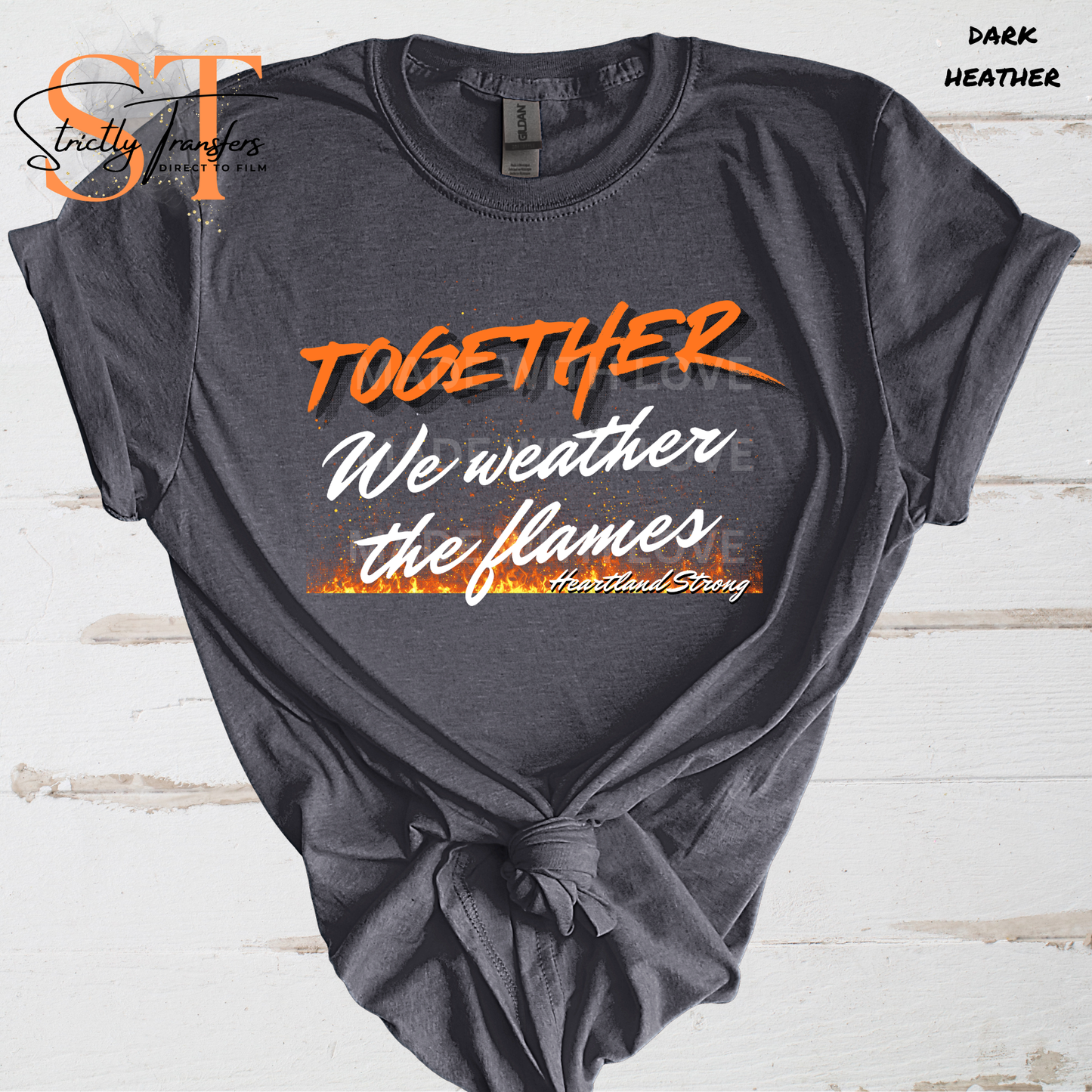 Together We Weather The Flames Heartland Strong Oklahoma Kanas Wildfires Direct to Film Transfers
