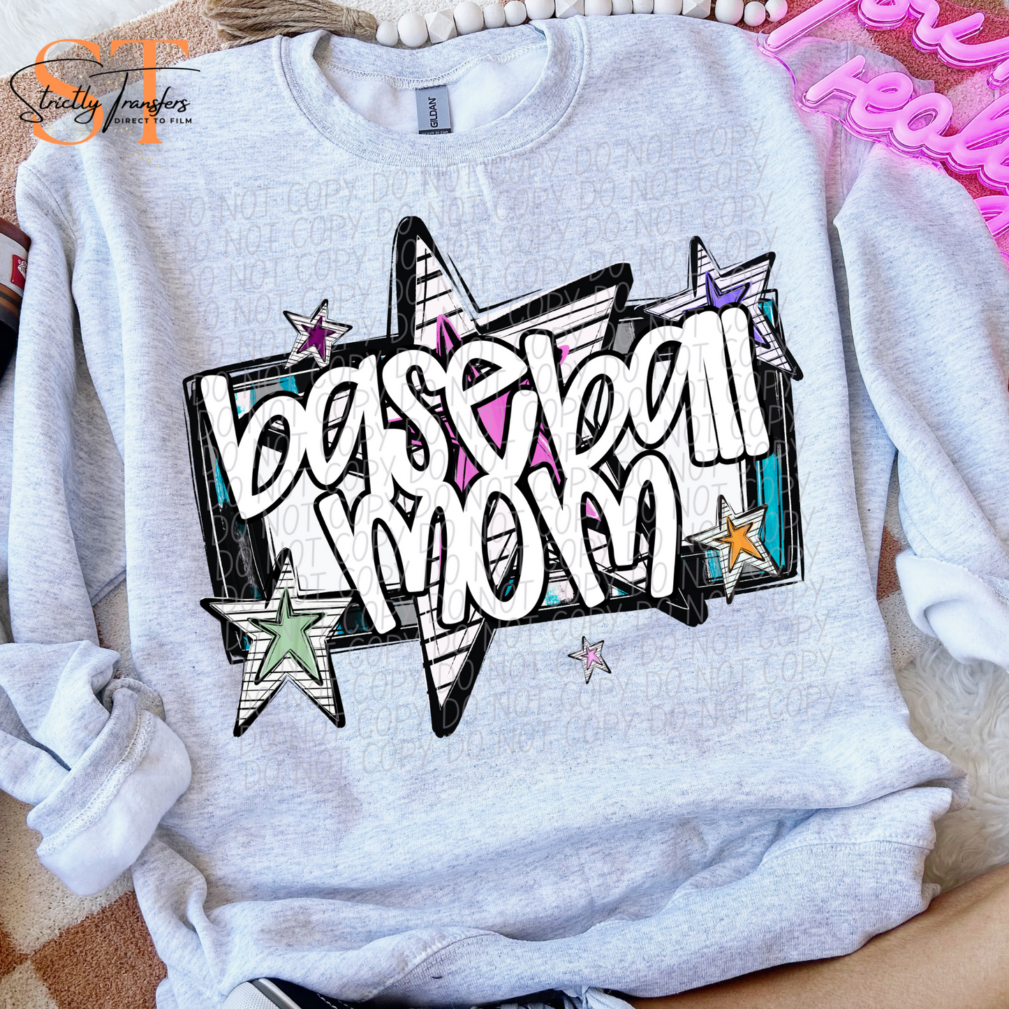 Bright Star Sports Mom - Multiple Title options Direct to Film Transfers