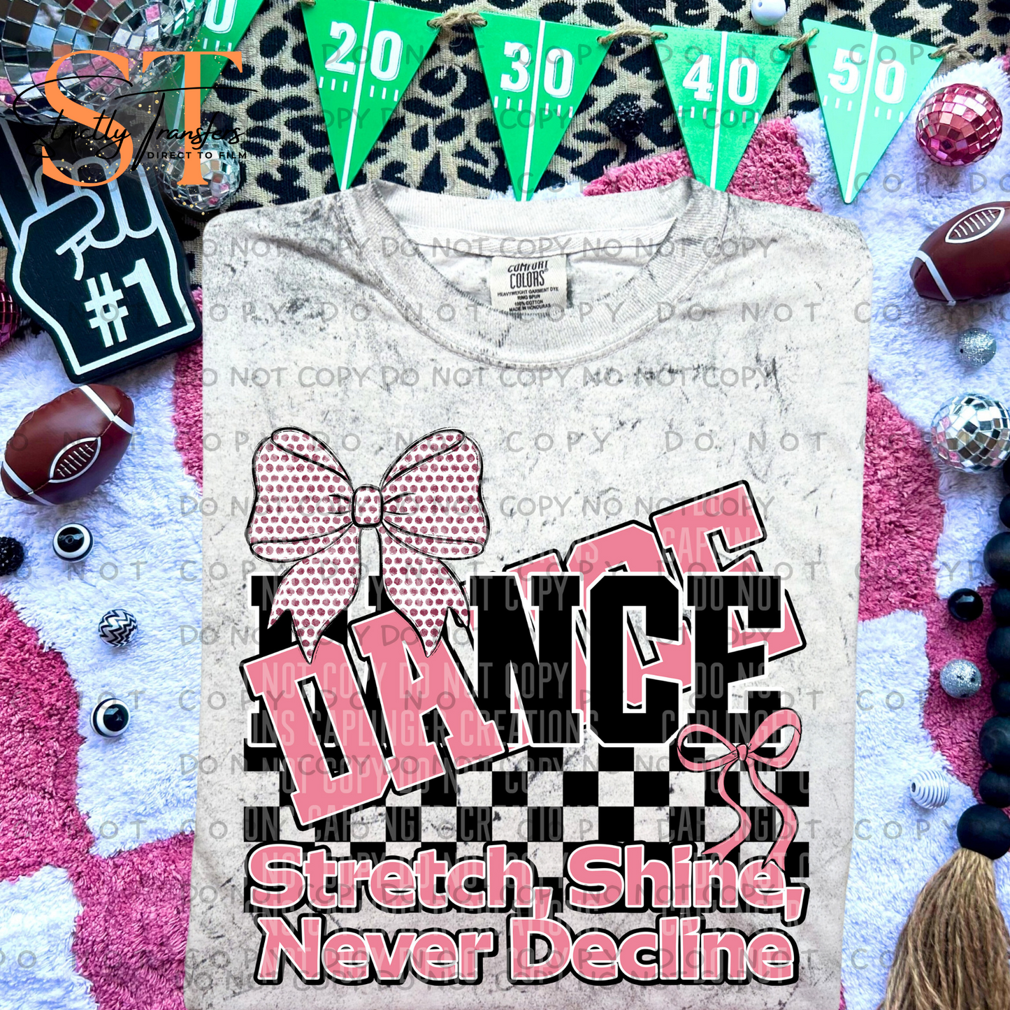 Stretch, Shine, Never Decline Dance Direct to Film Transfers