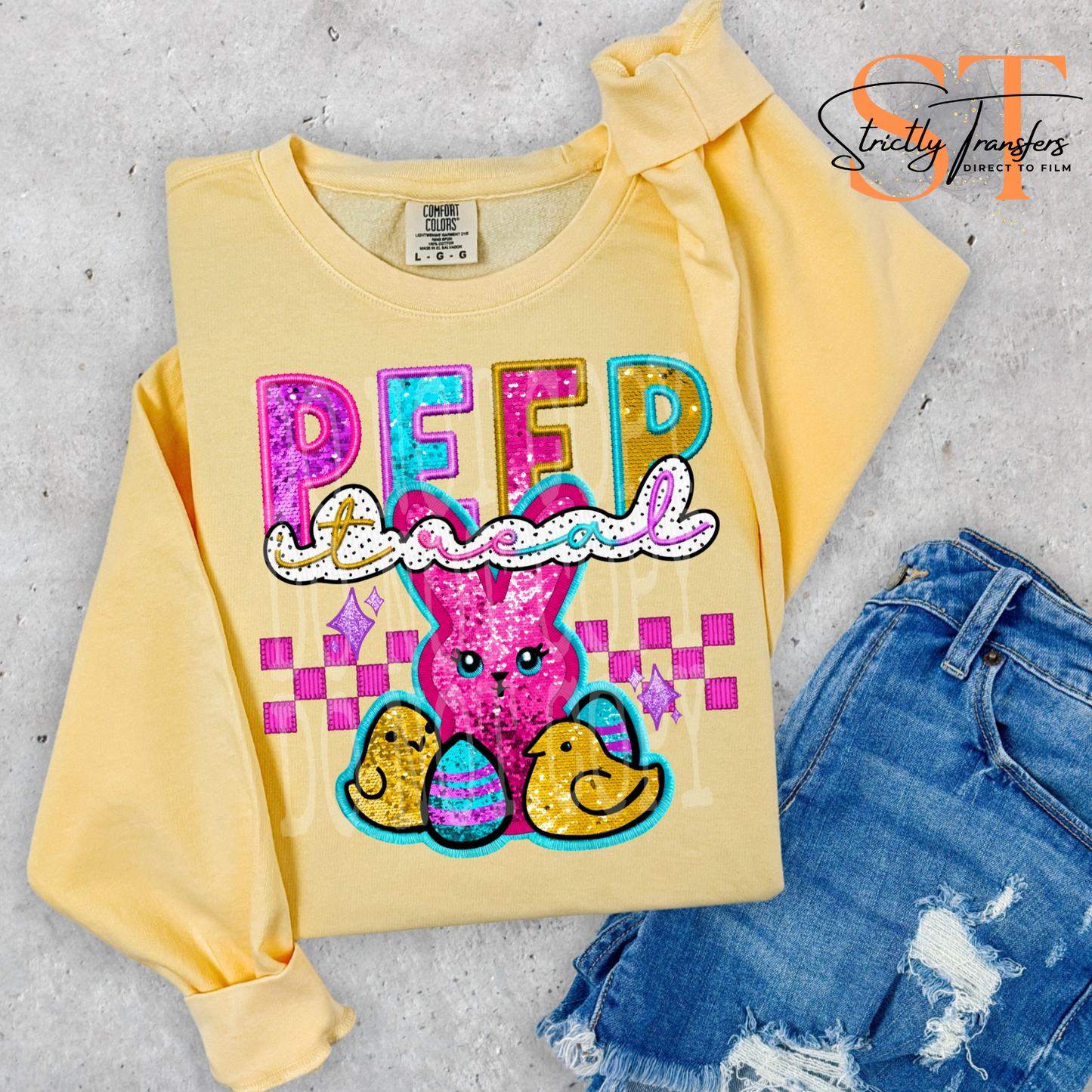 Peep it Real Direct to Film Transfers