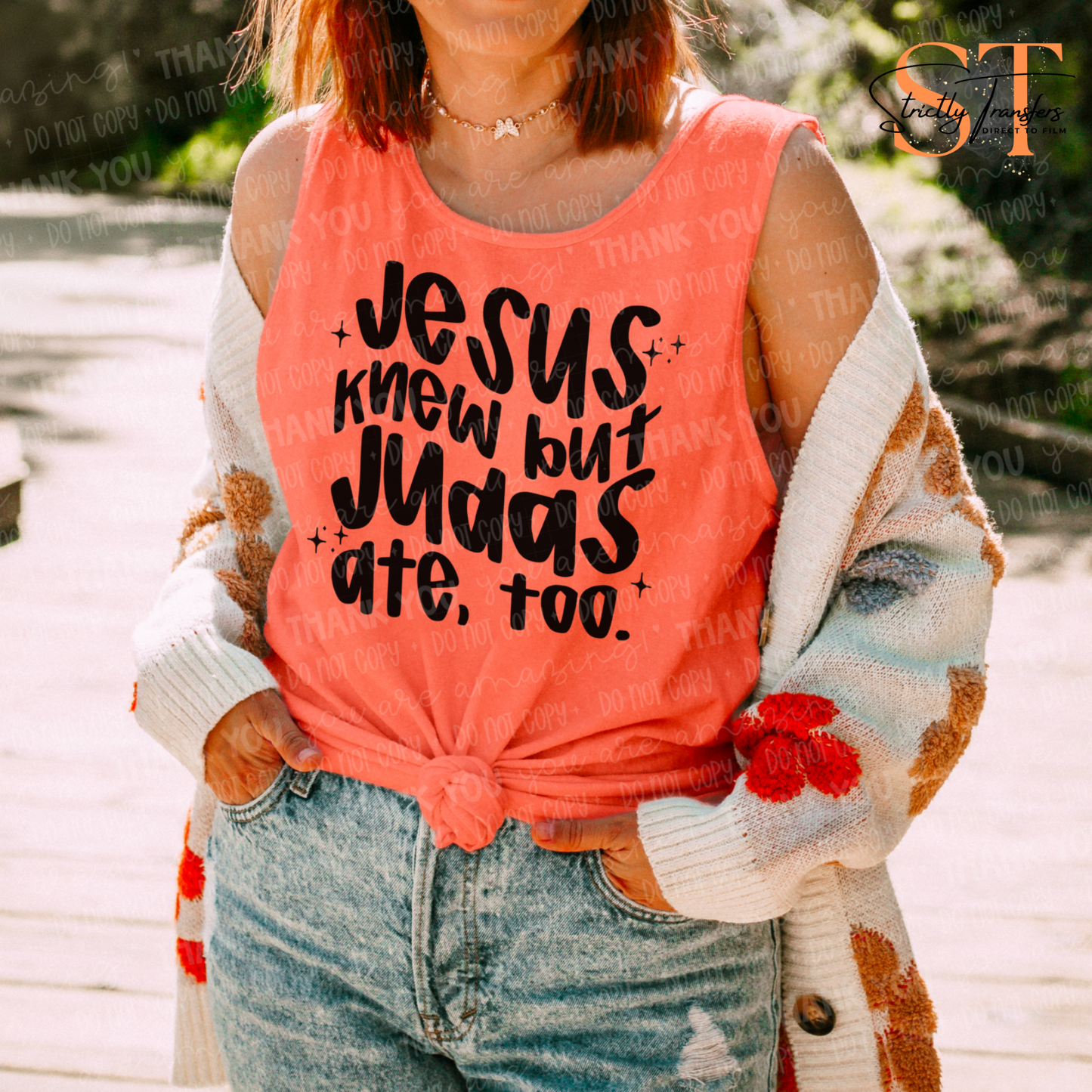 Jesus Knew but Judas Ate Too Direct to Film Transfers