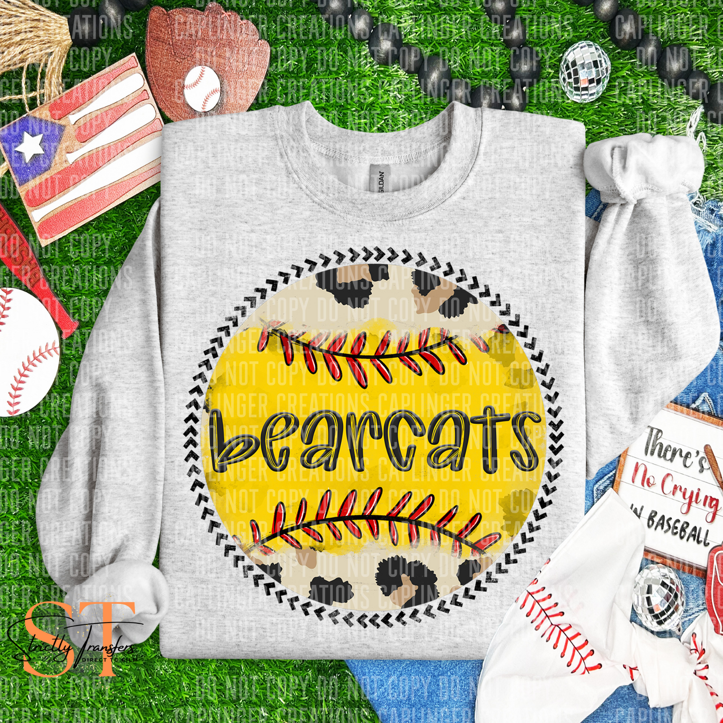 Bearcats Softball Direct to Film Transfers