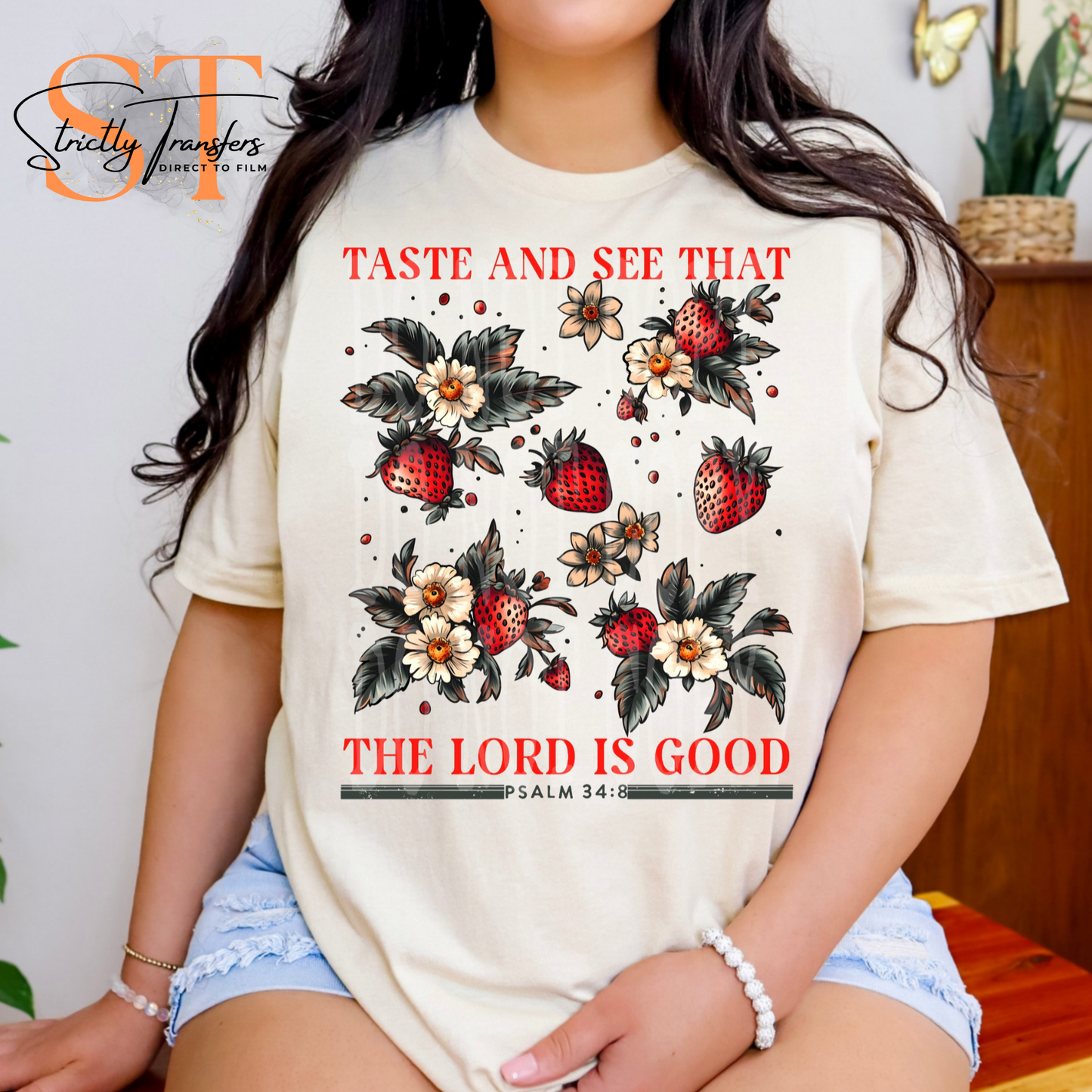 Taste and See that the Lord is Good Direct to Film Transfers