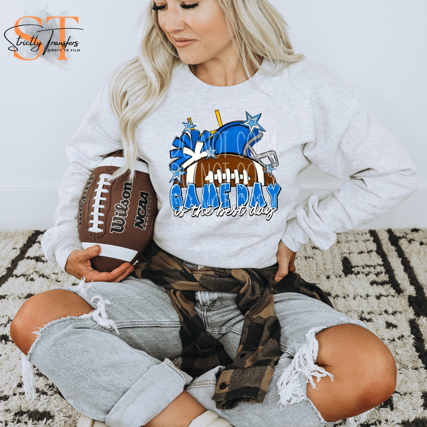 Game Day is the Best Day - Multiple Colors Direct to Film Transfers