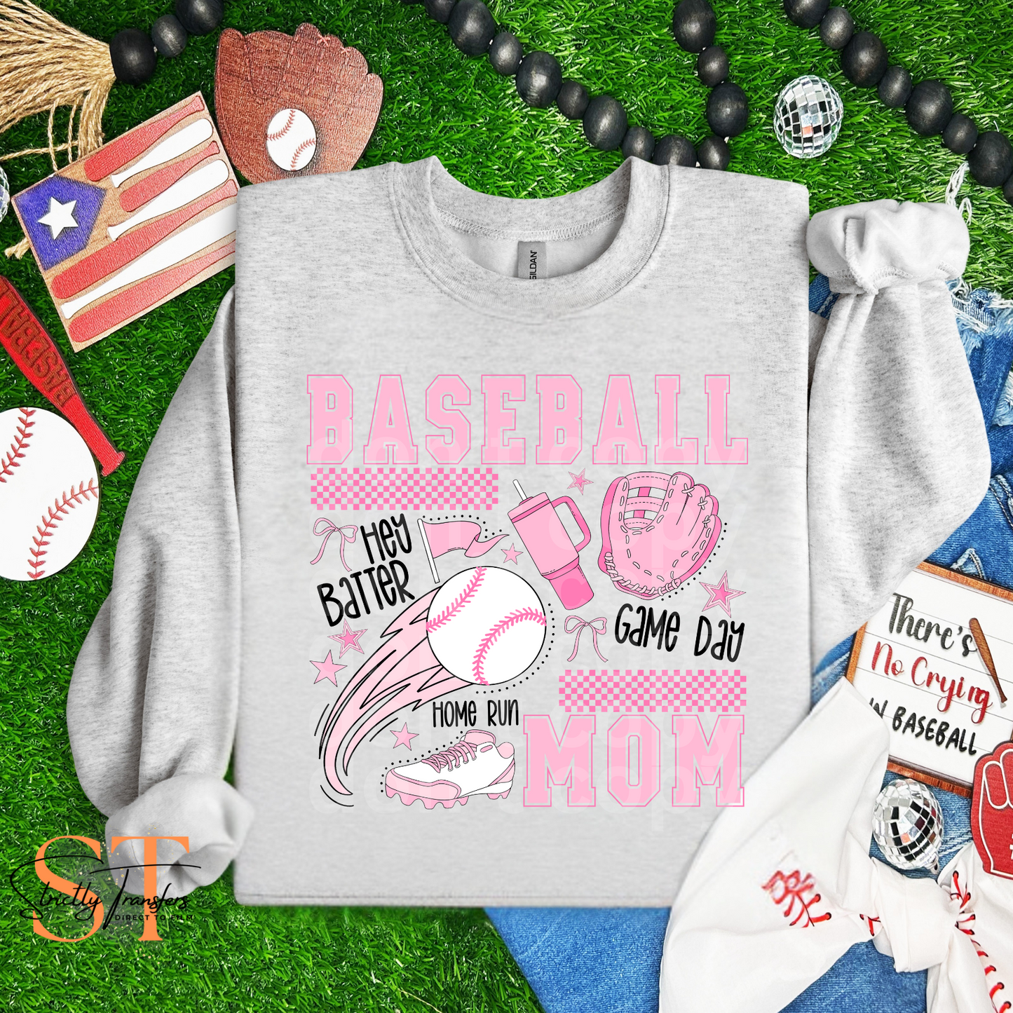 Baseball Mom Direct to Film Transfers