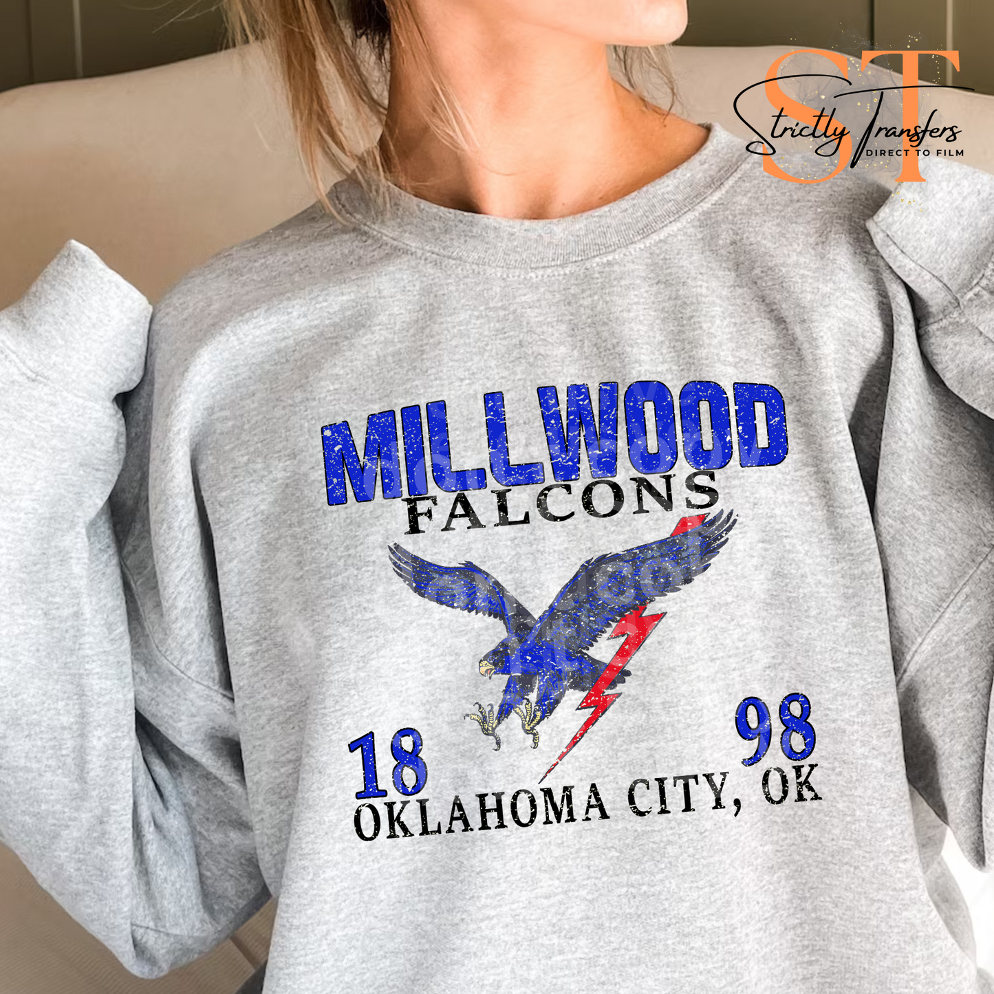 Millwood Falcons Weathered Direct to Film Transfers
