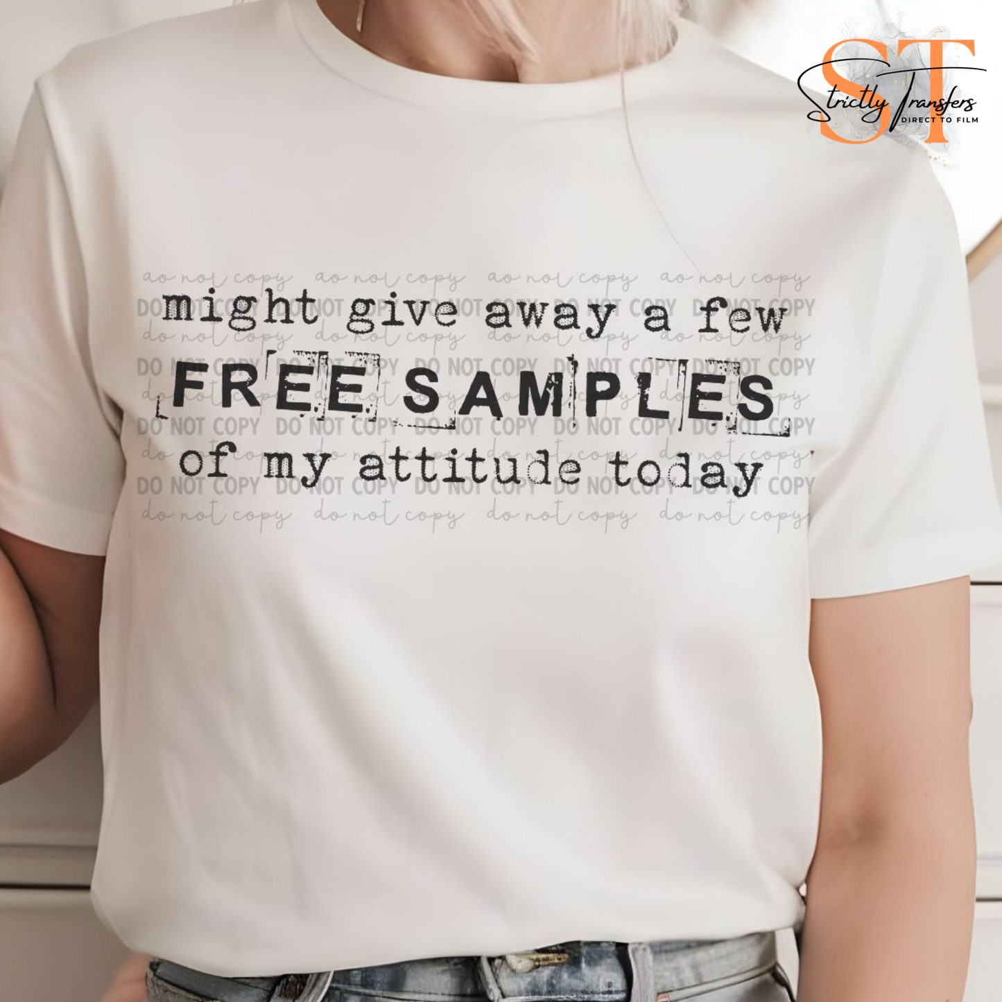 Free Samples Direct to Film Transfers