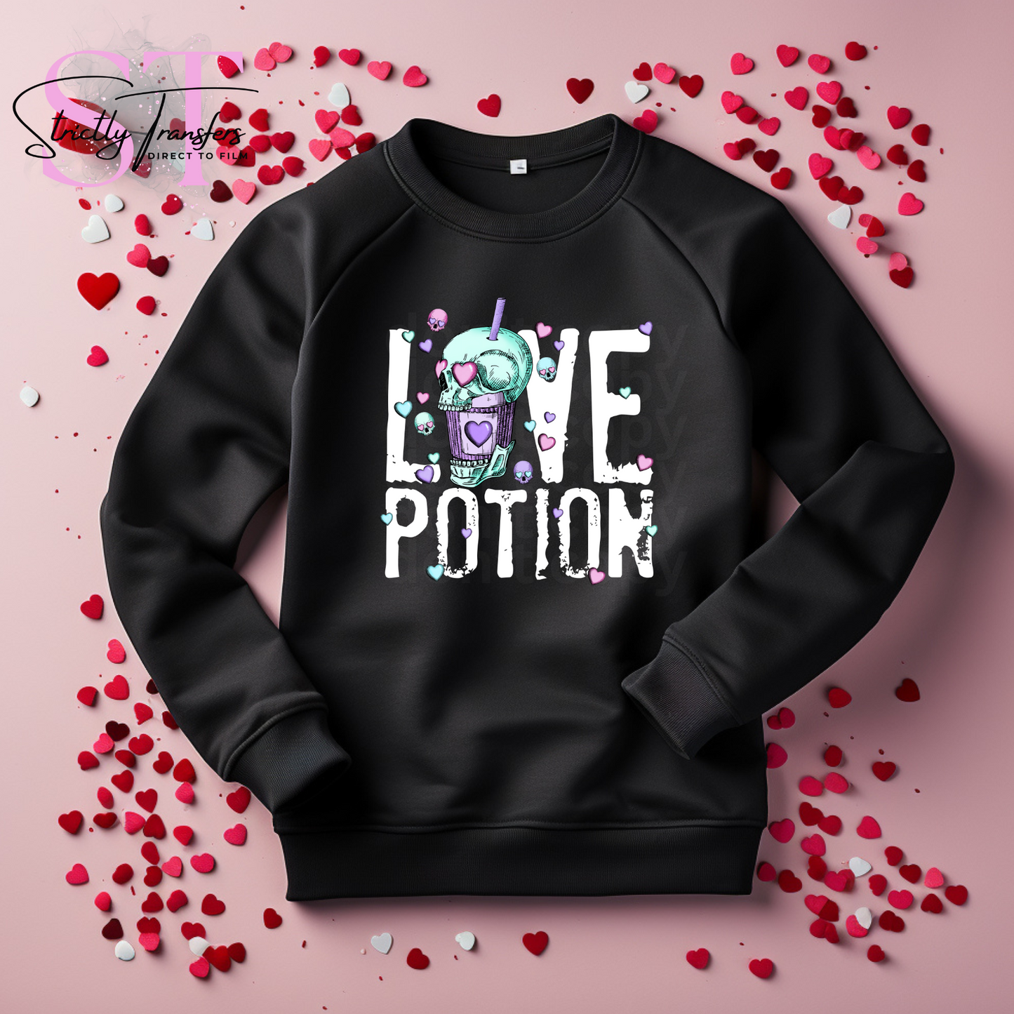 Love Potion Direct to Film Transfers