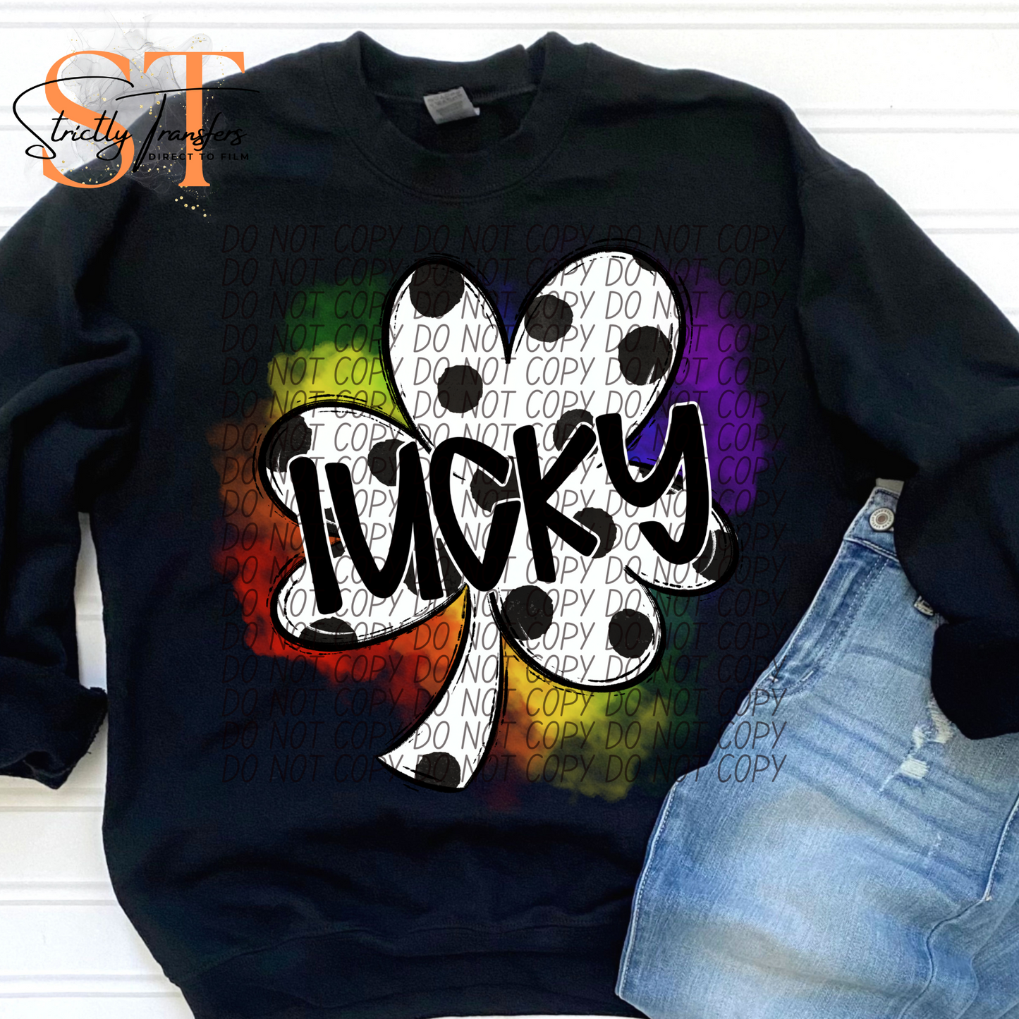 Lucky Dot Direct to Film Transfers