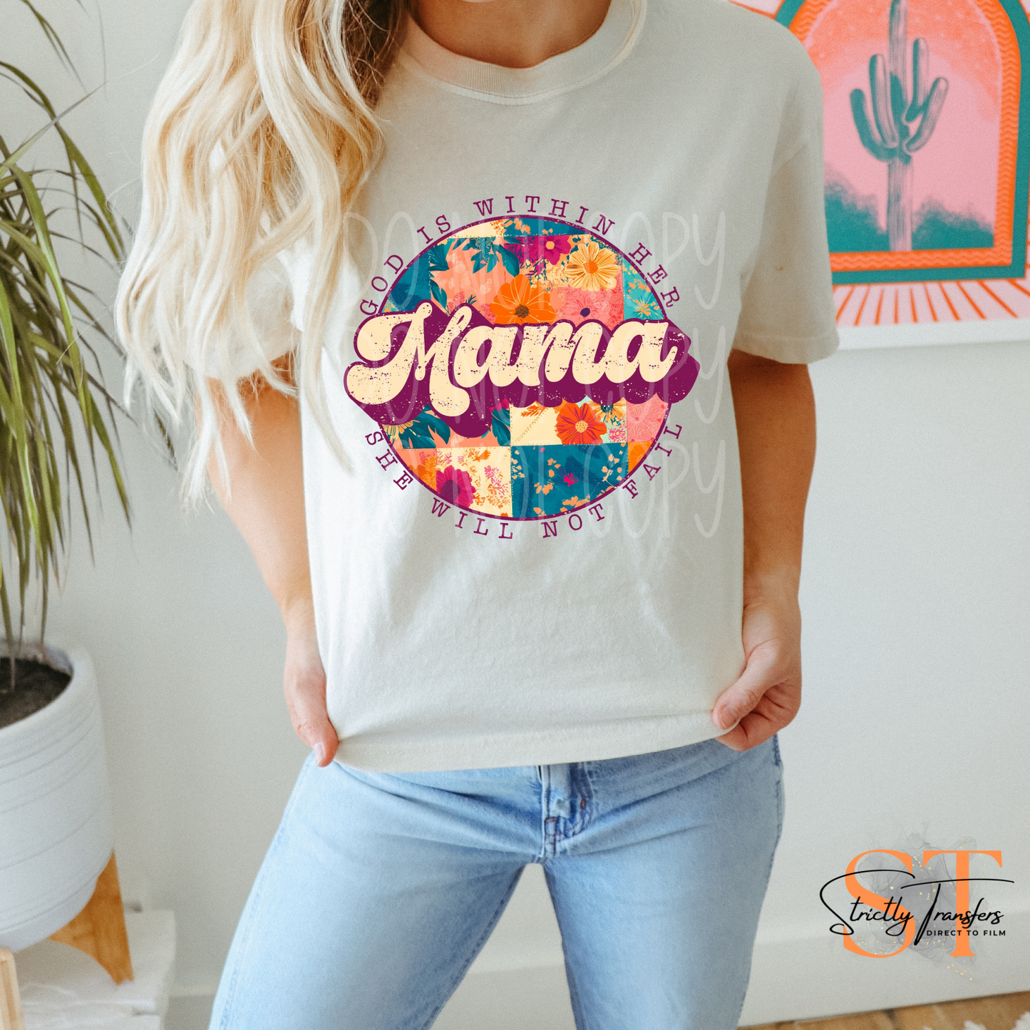 Mama - God is Within Her Direct to Film Transfers