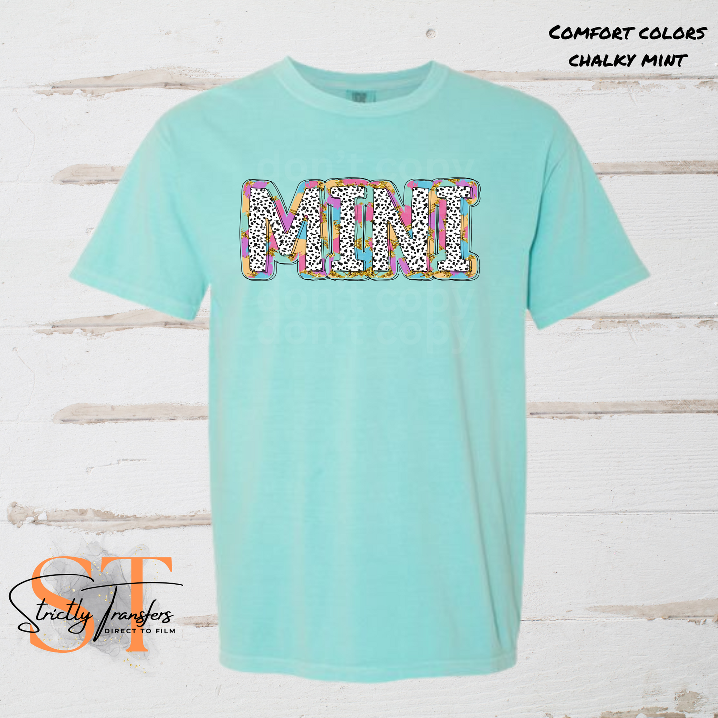 Brushstroke & Dots Mini Direct to Film Transfers