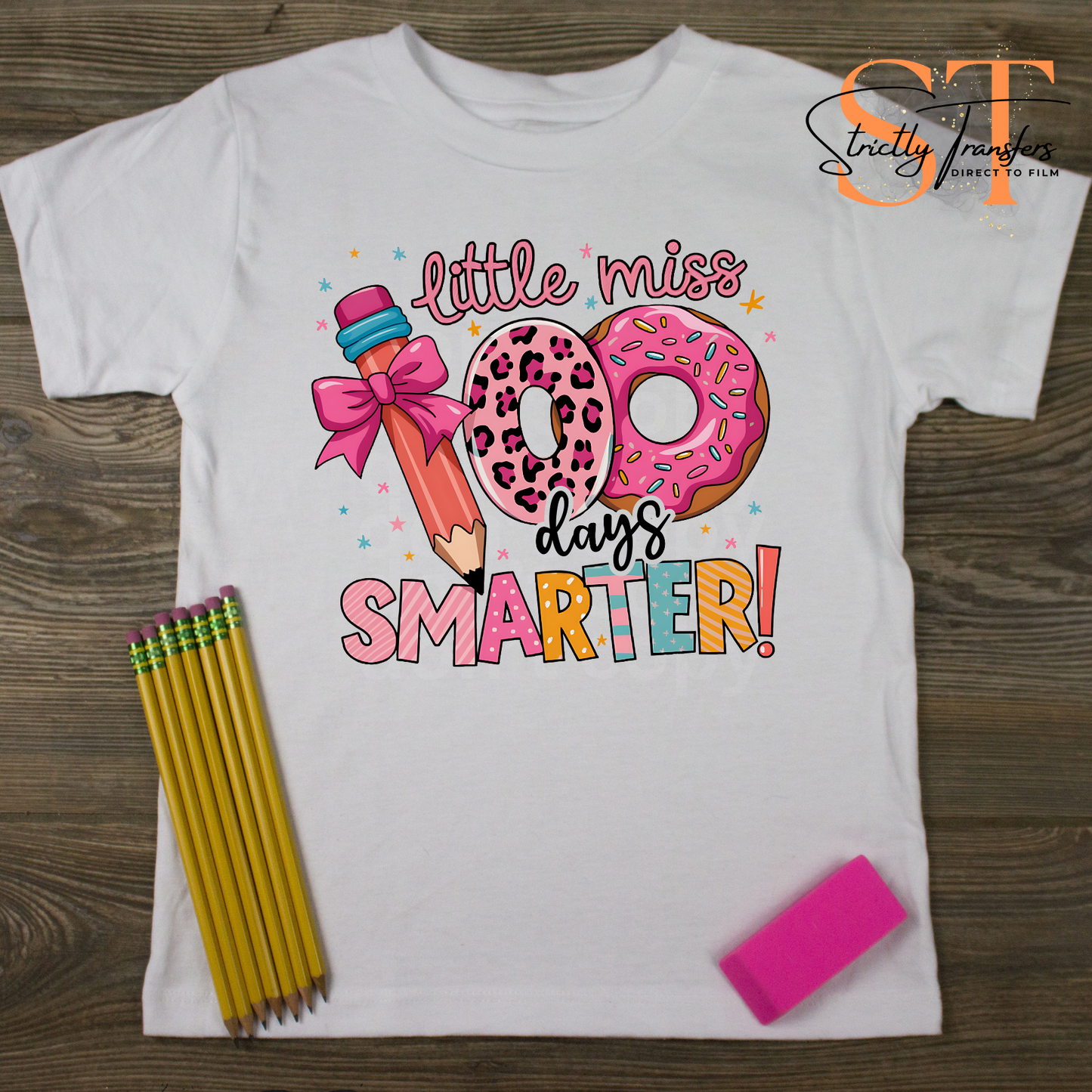 Little Miss 100 Days Smarter Direct to Film Transfers