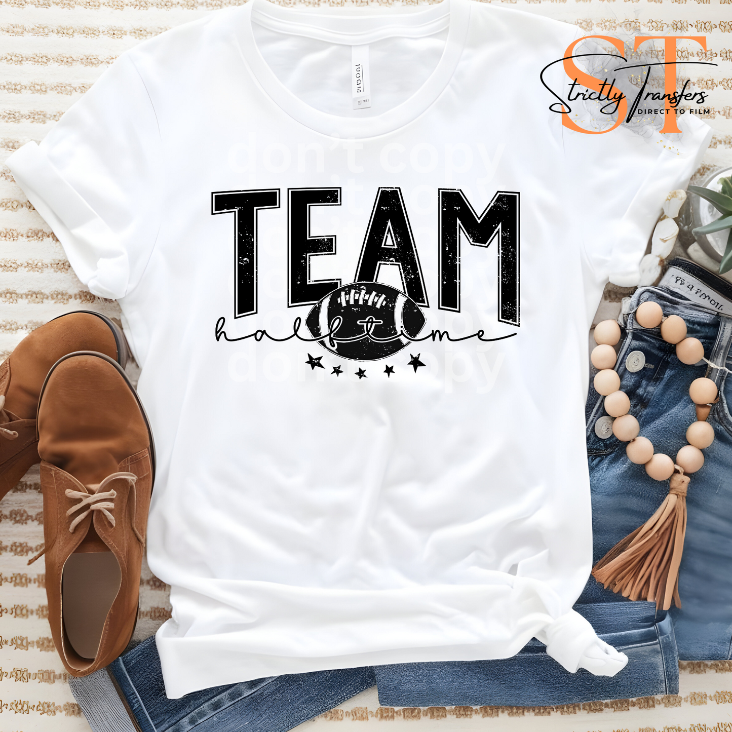 Team Halftime Direct to Film Transfers