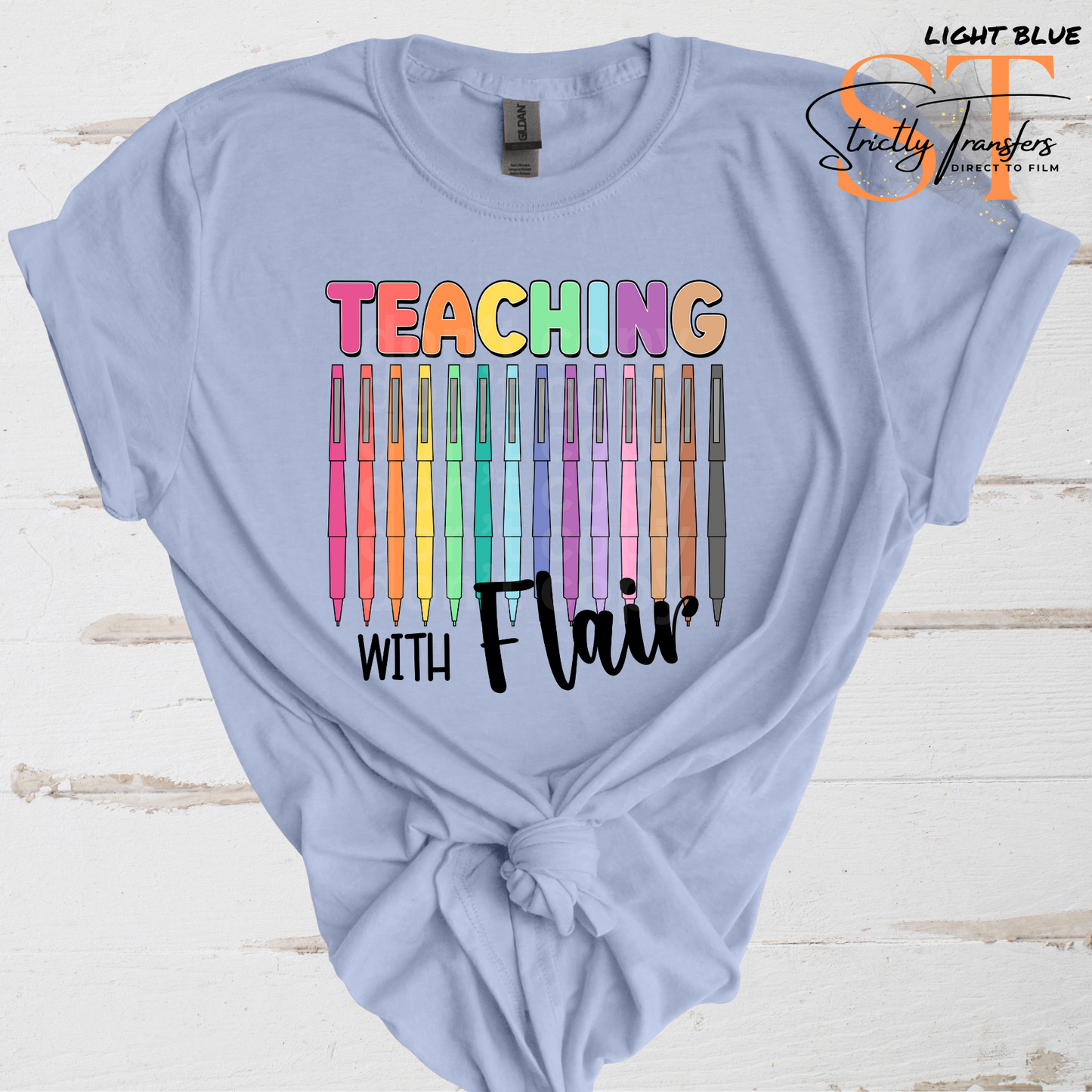 Teaching with Flair Direct to Film Transfers