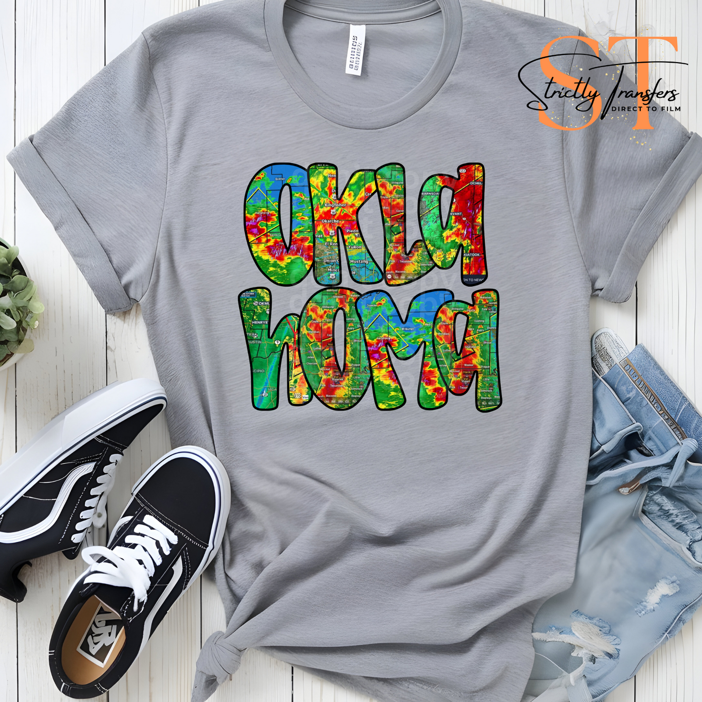 Oklahoma Radar Direct to Film Transfers