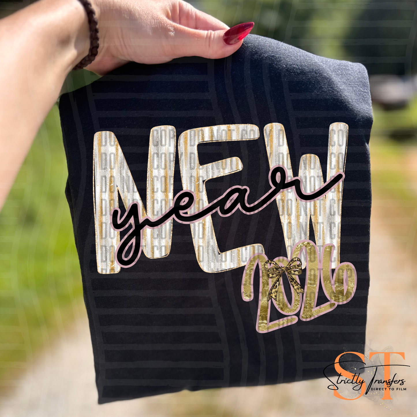 New Year 2026 Direct to Film Transfers