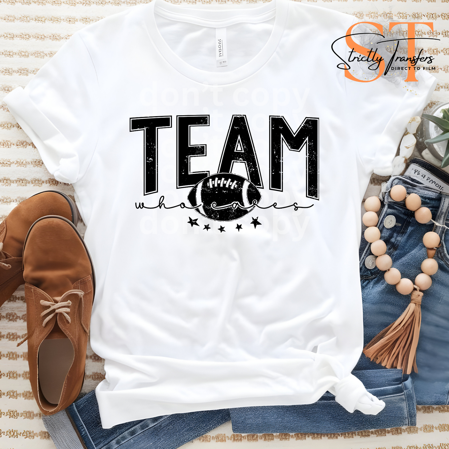 Team Who Cares Direct to Film Transfers