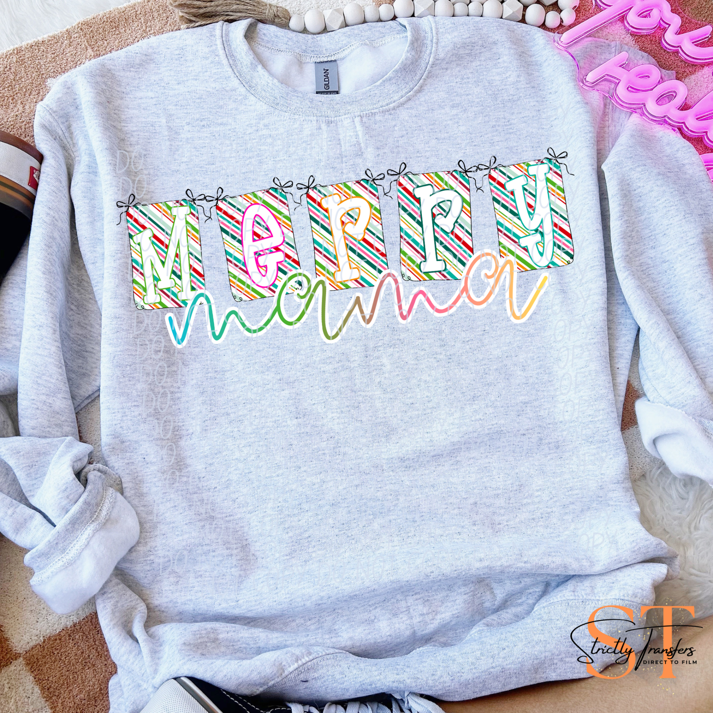 Merry Mama Direct to Film Transfers