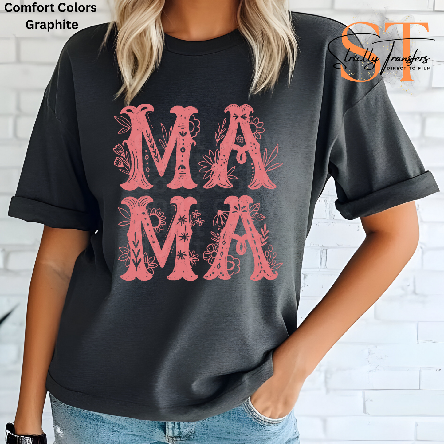 Mama - 2 options Direct to Film Transfers