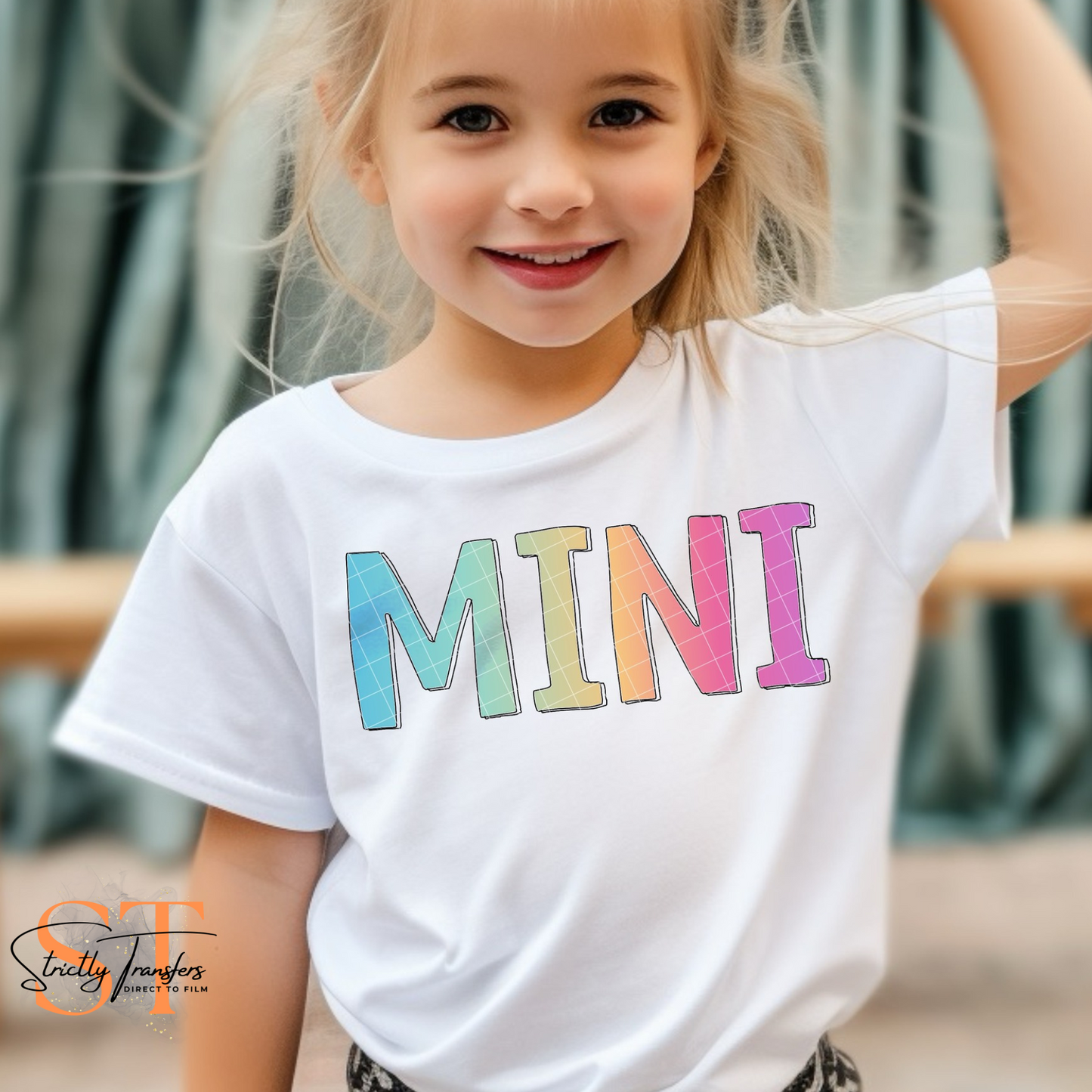 Bright Colors Mini Direct to Film Transfers