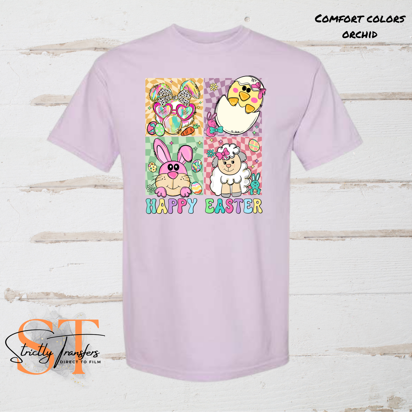 Easter Collage Direct to Film Transfers