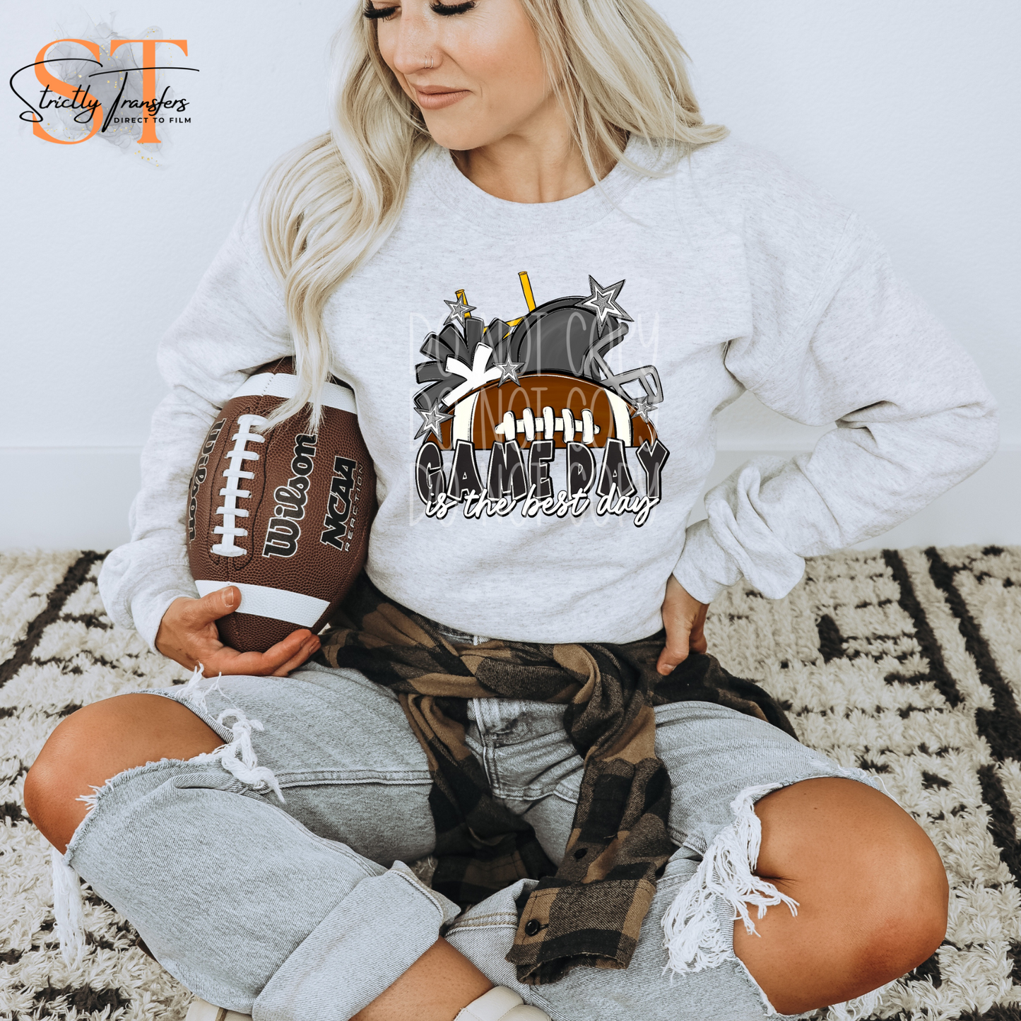 Game Day is the Best Day - Multiple Colors Direct to Film Transfers