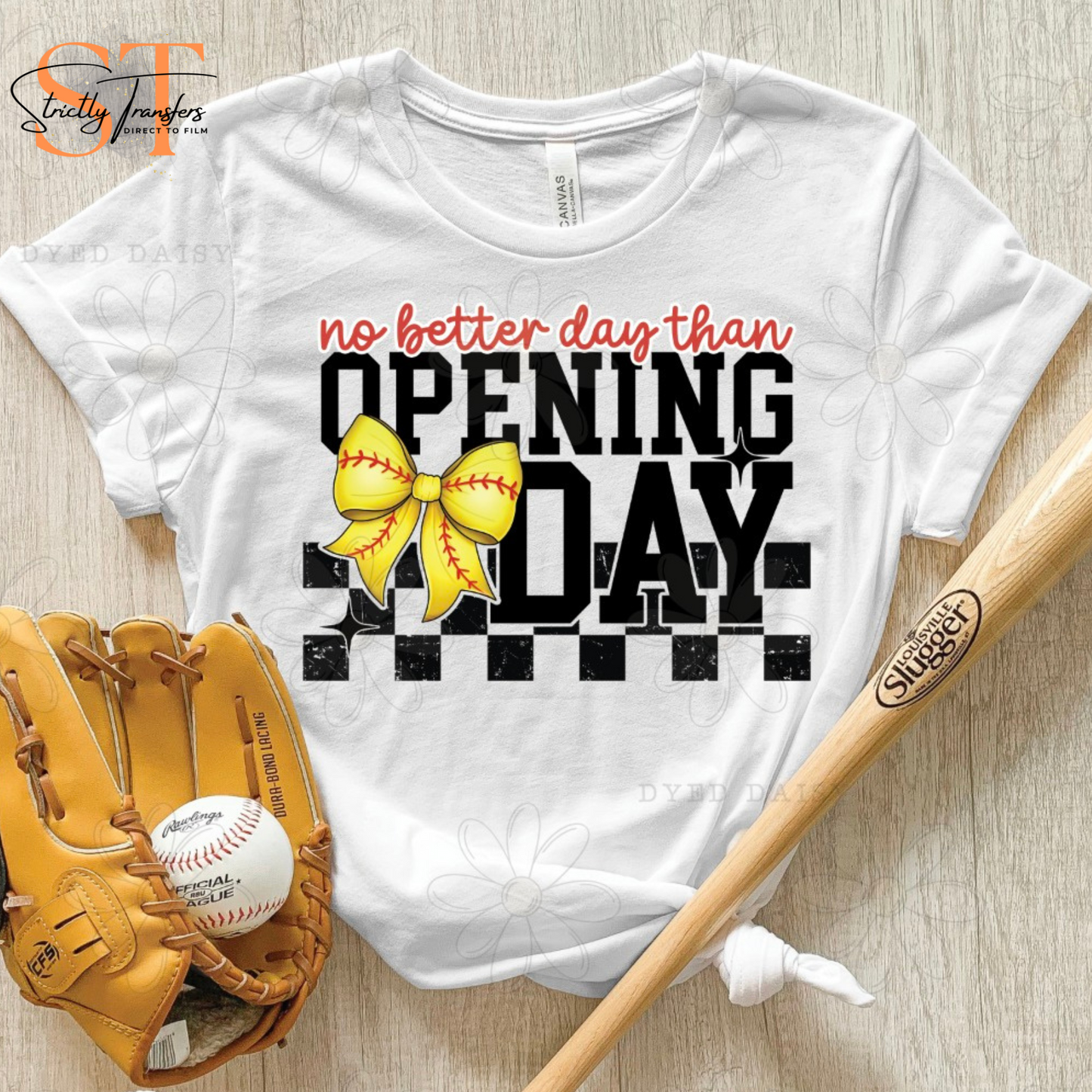 No Better Day Than Opening Day Softball Direct to Film Transfers