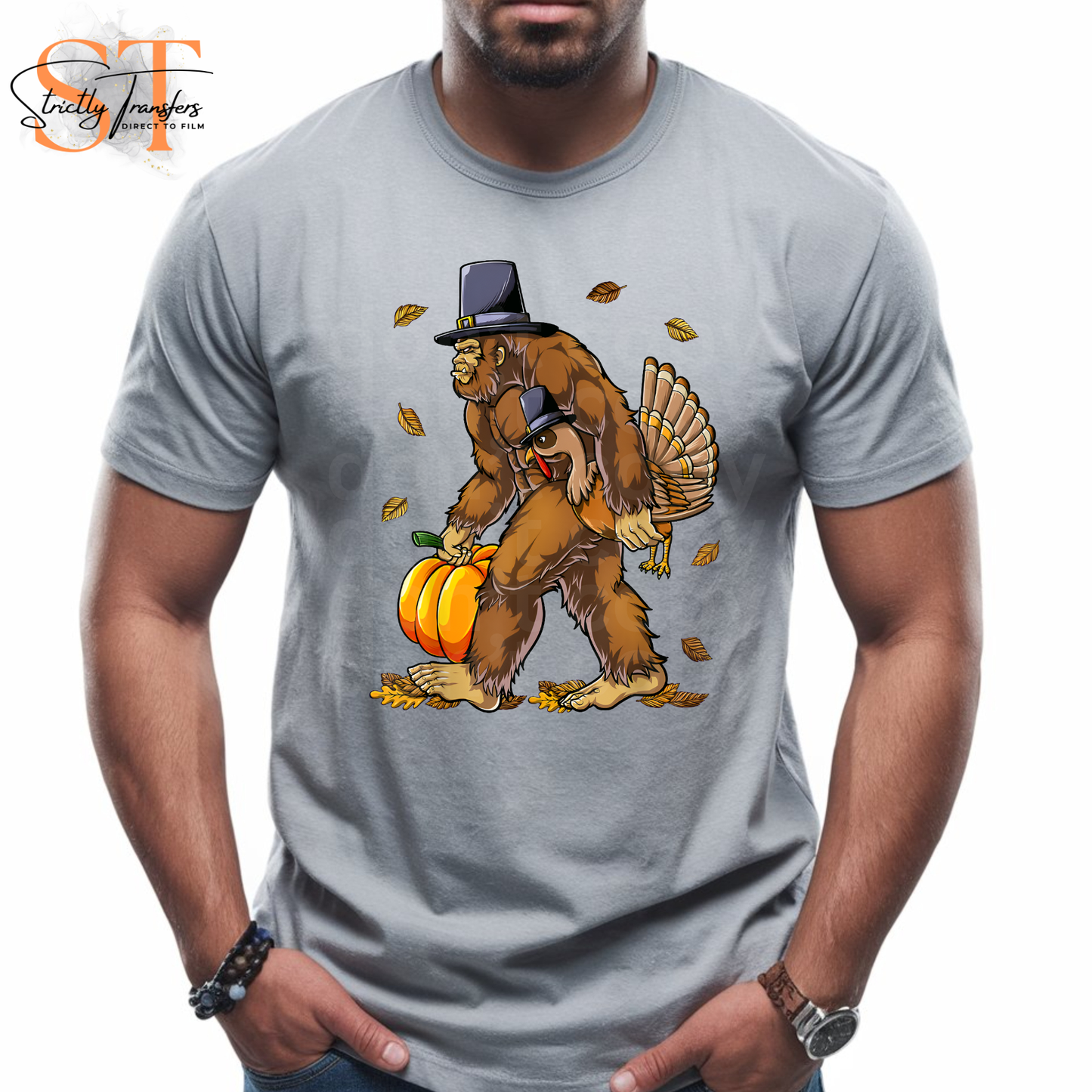 Thanksgiving Bigfoot Direct to Film Transfers