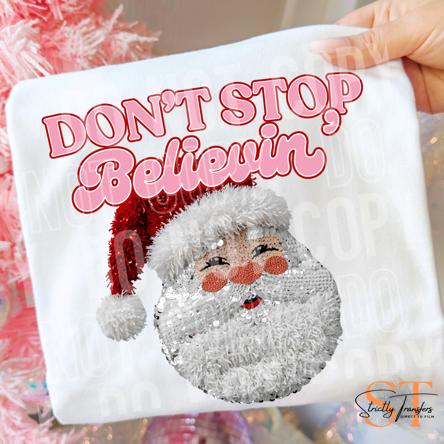 Don't Stop Believin' Direct to Film Transfers