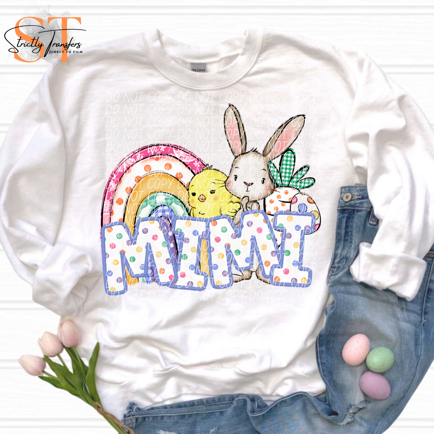 Mimi Easter Direct to Film Transfers