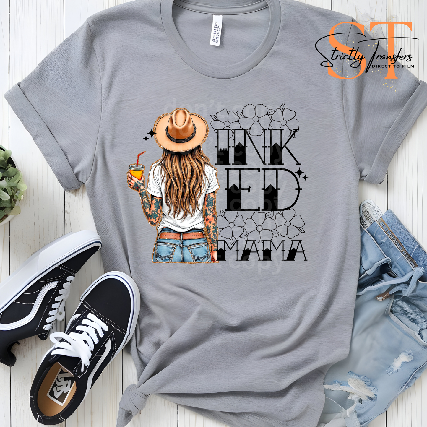 Inked Mama Direct to Film Transfers