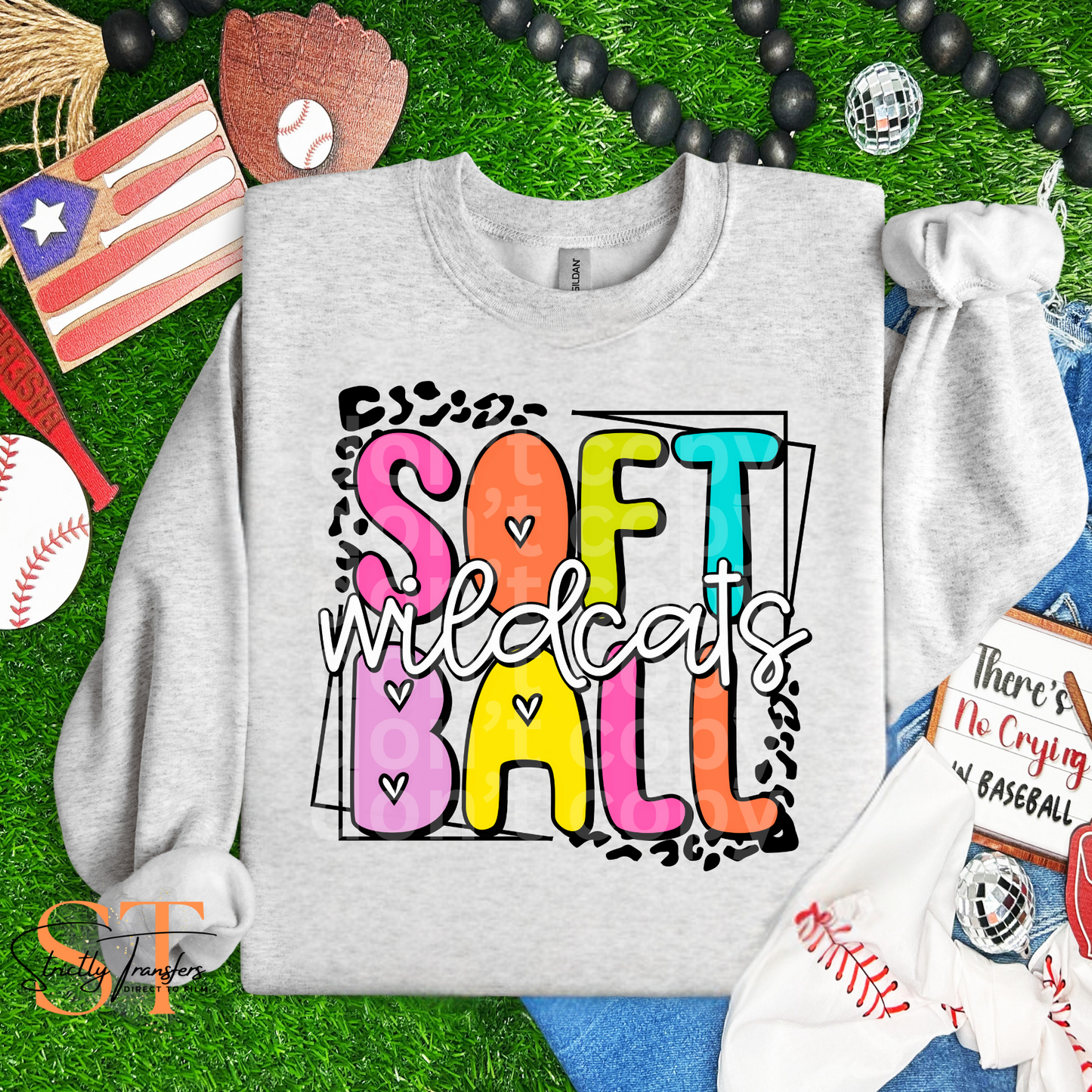 Bright Leopard Wildcats Direct to Film Transfers