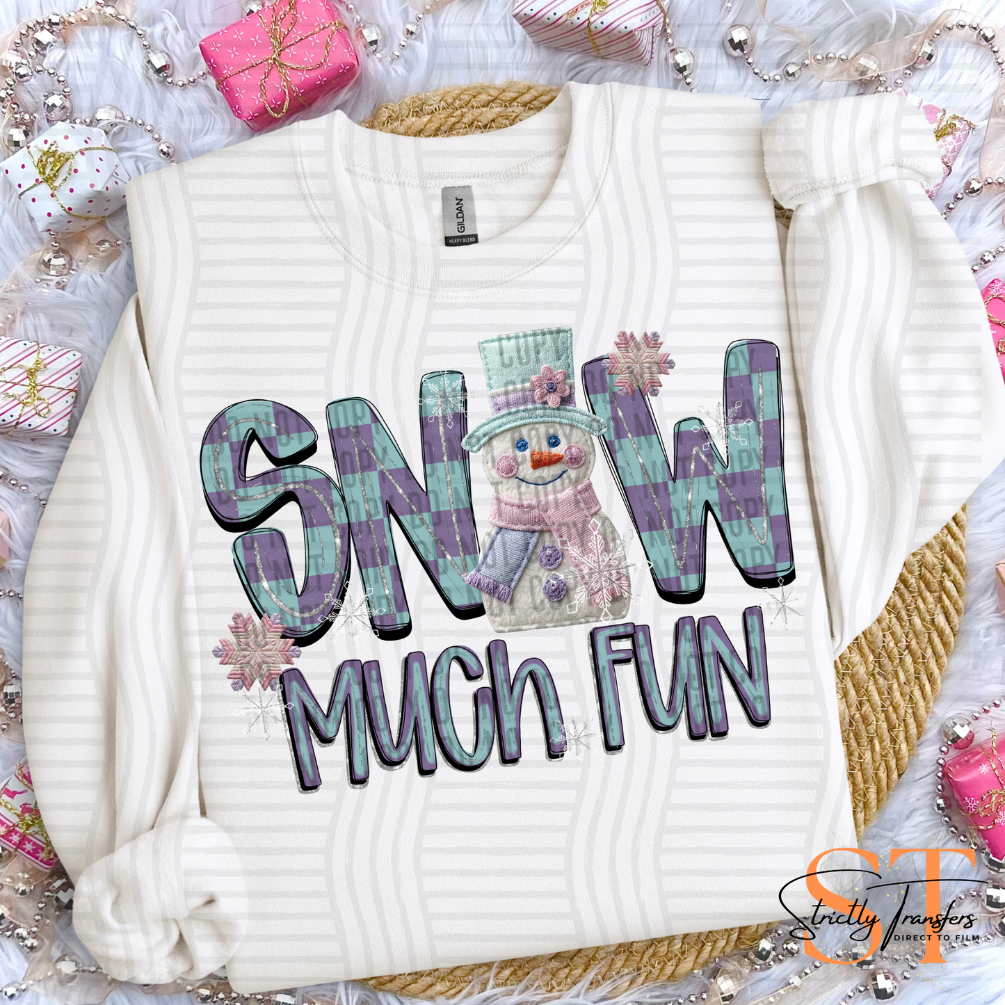 Snow Much Fun Direct to Film Transfers