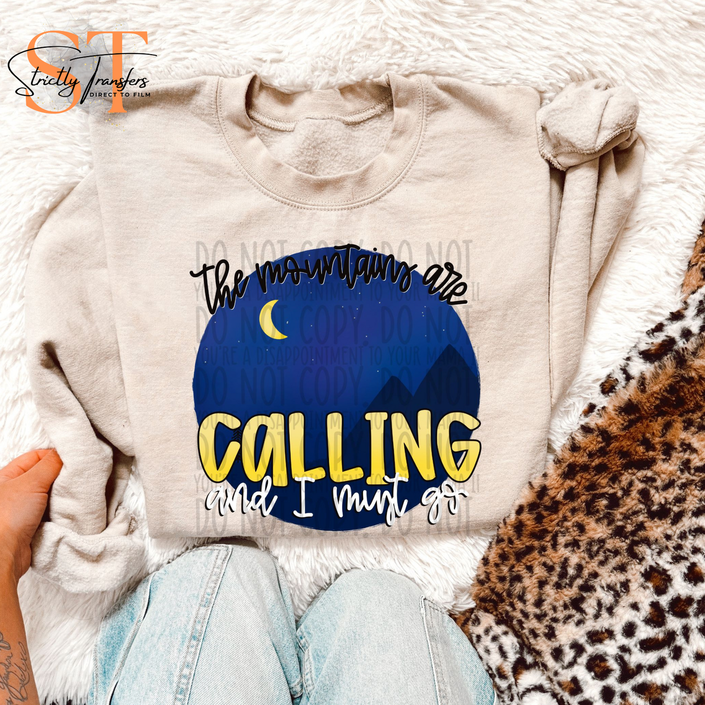 The Mountains are Calling Direct to Film Transfers