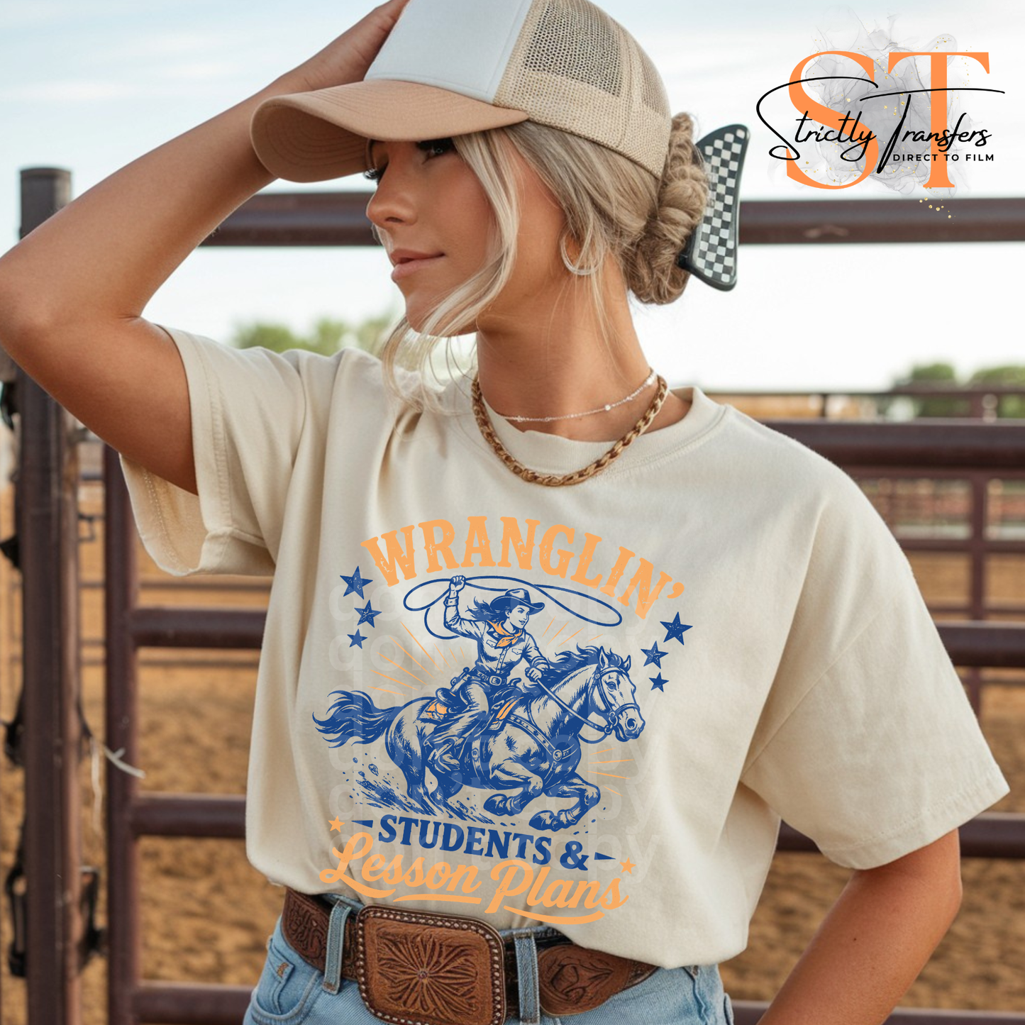 Wranglin' Students & Lesson Plans - 2 options Direct to Film Transfers