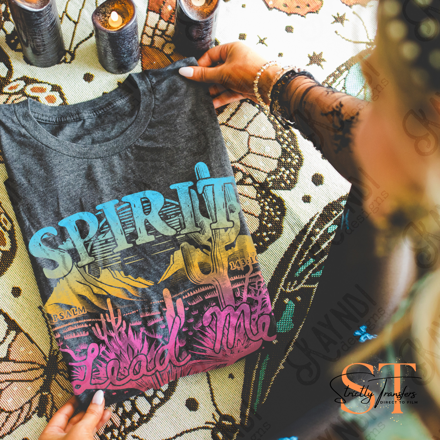 Spirit Lead Me Direct to Film Transfers