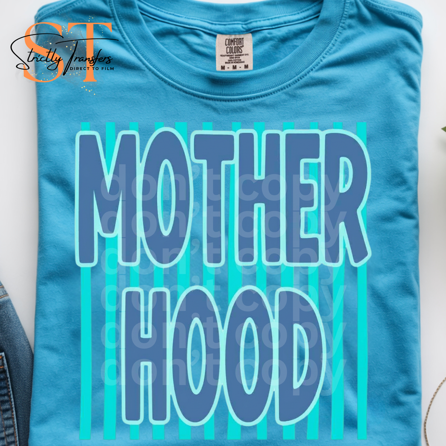 Motherhood Stripes - 2 colors Direct to Film Transfers