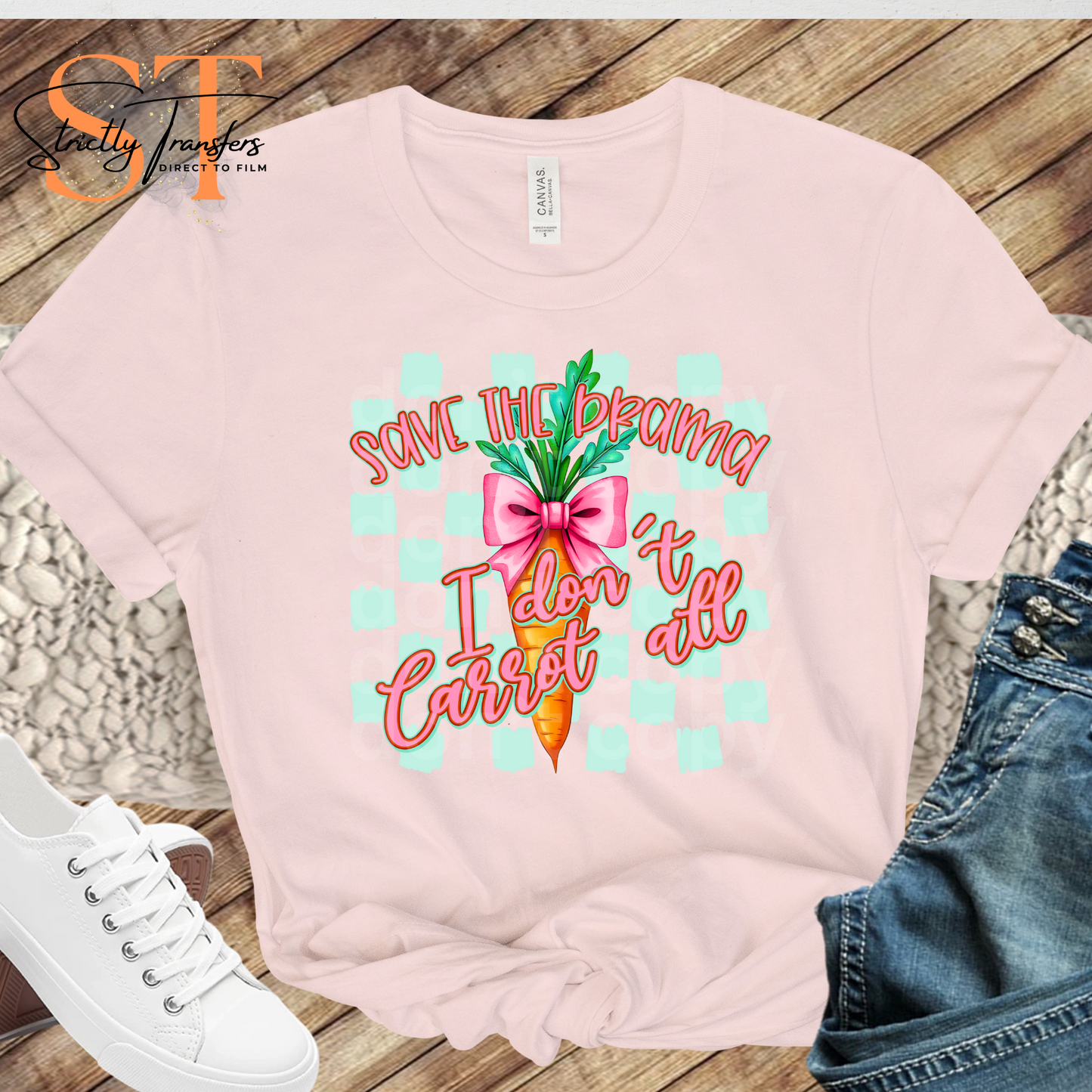 Save the Drama I don't Carrot All Direct to Film Transfers