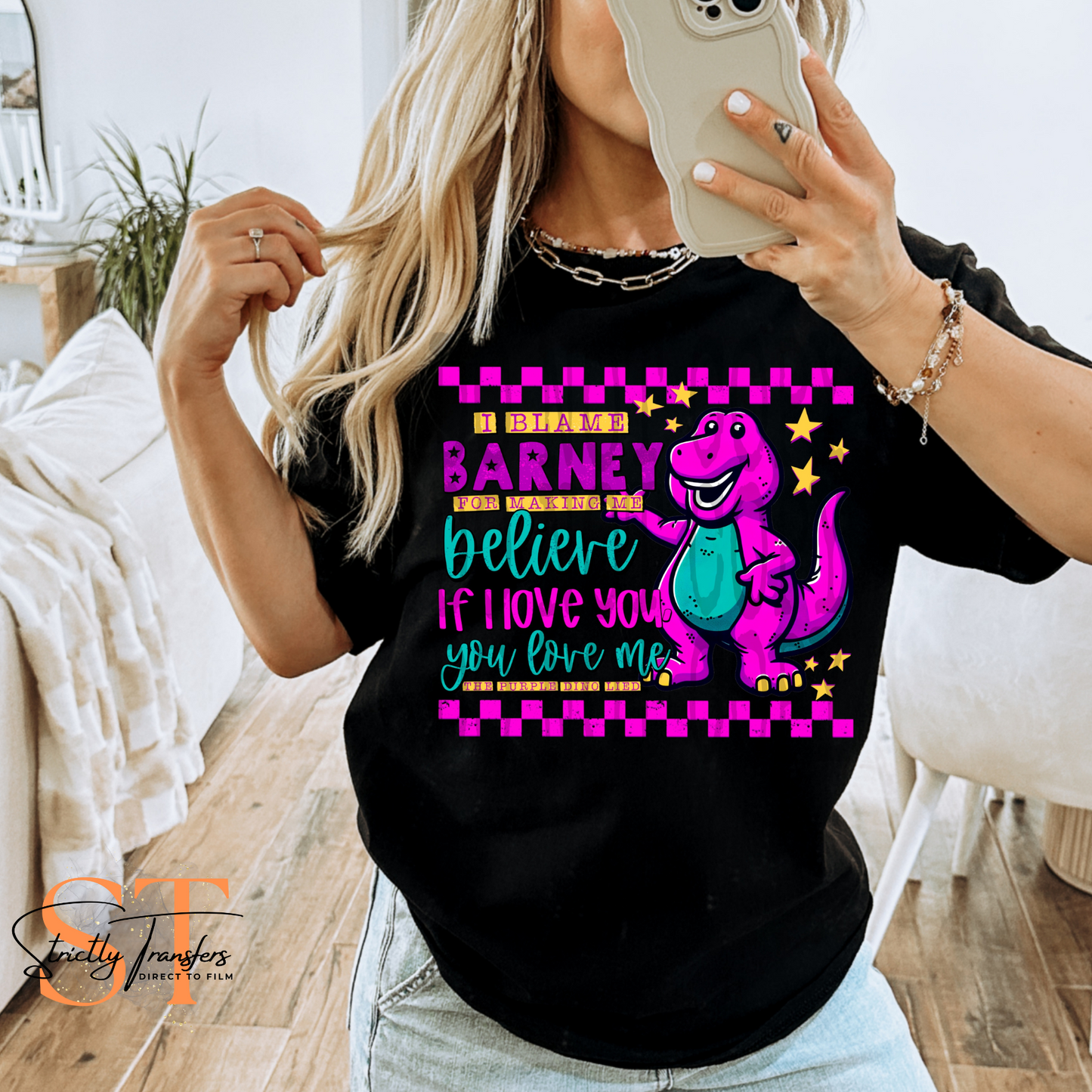 I Blame Barney Direct to Film Transfers