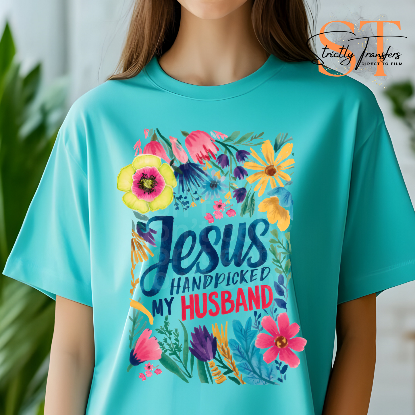 Jesus Handpicked my Husband Direct to Film Transfers