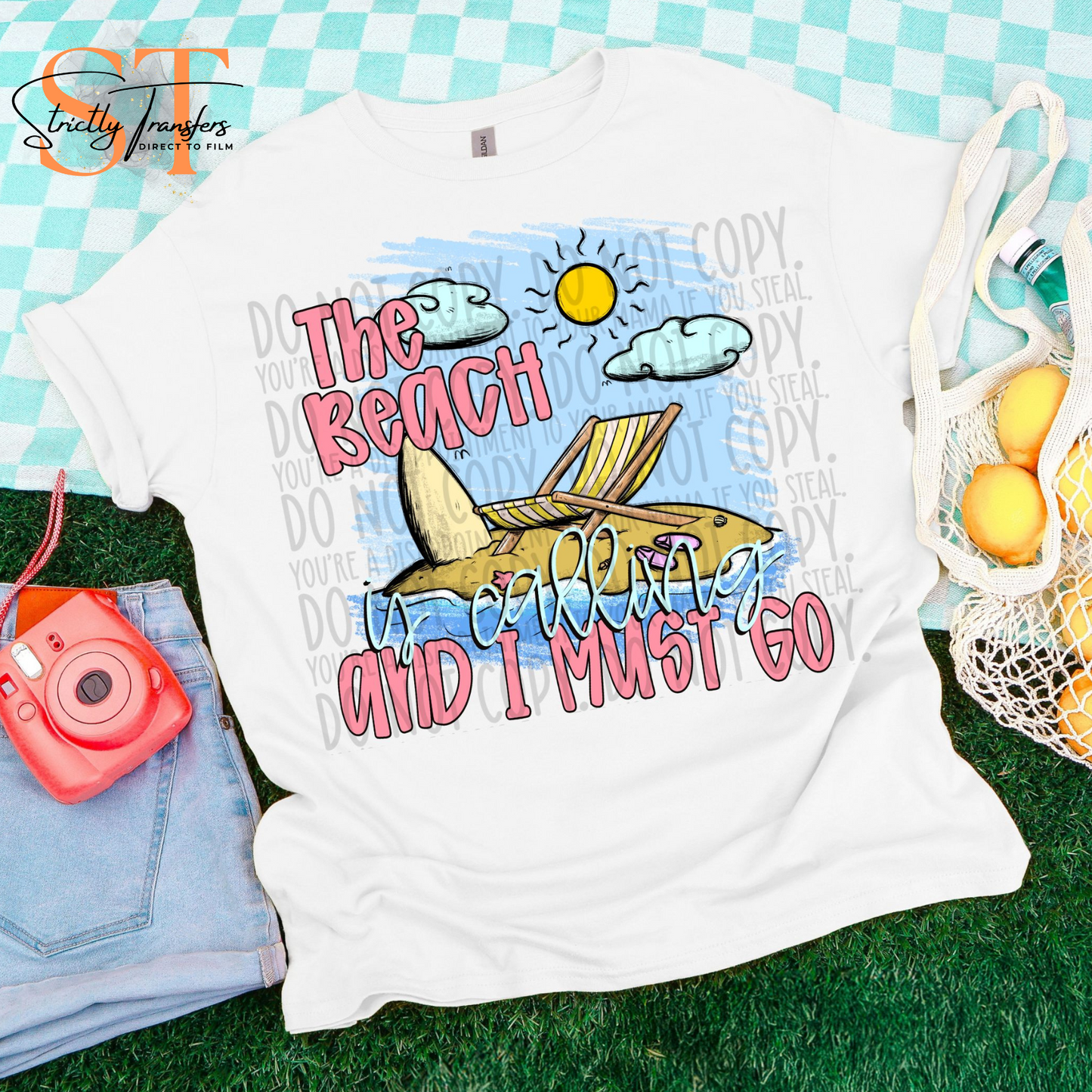 The Beach is Calling Direct to Film Transfers