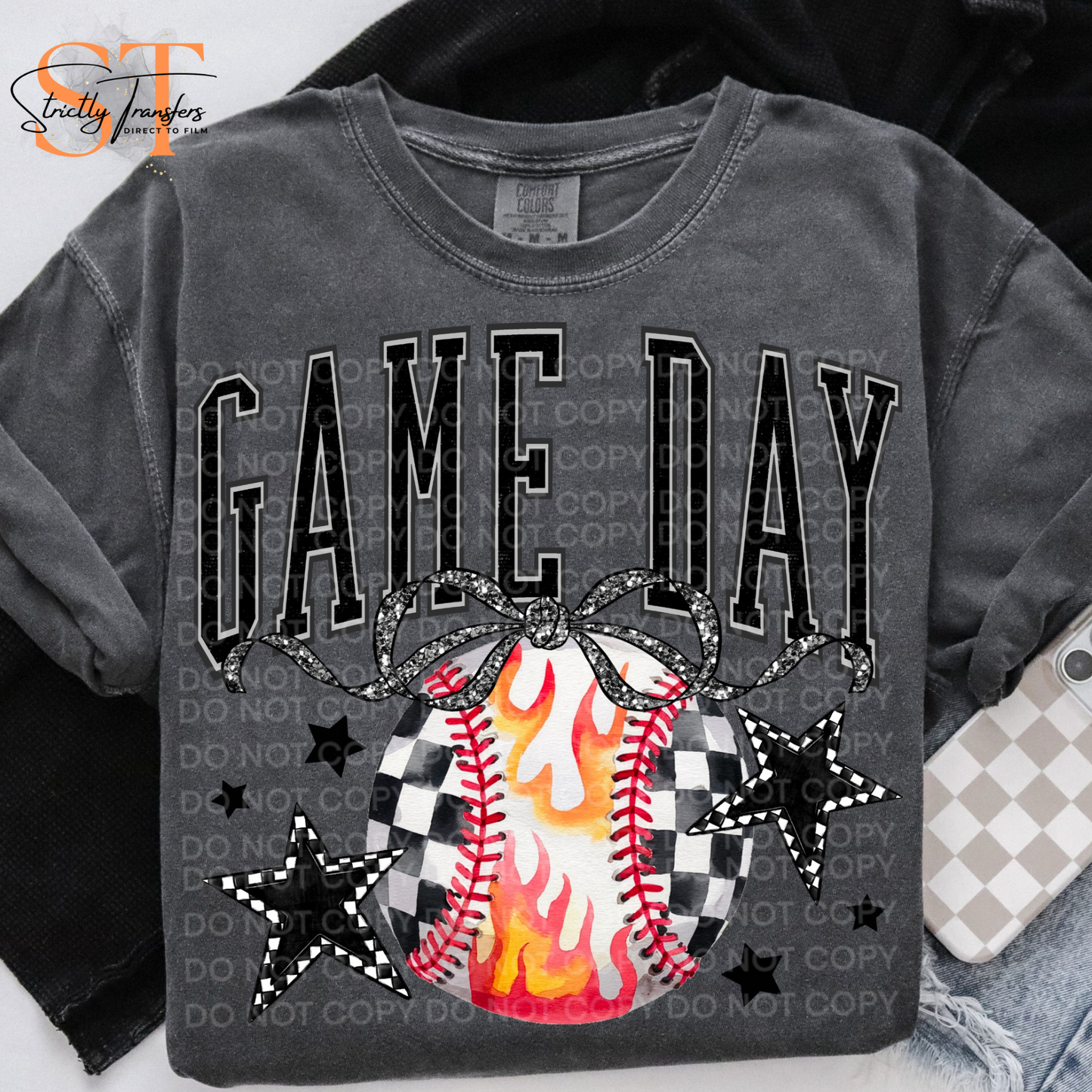 Game Day Fire Baseball Direct to Film Transfers