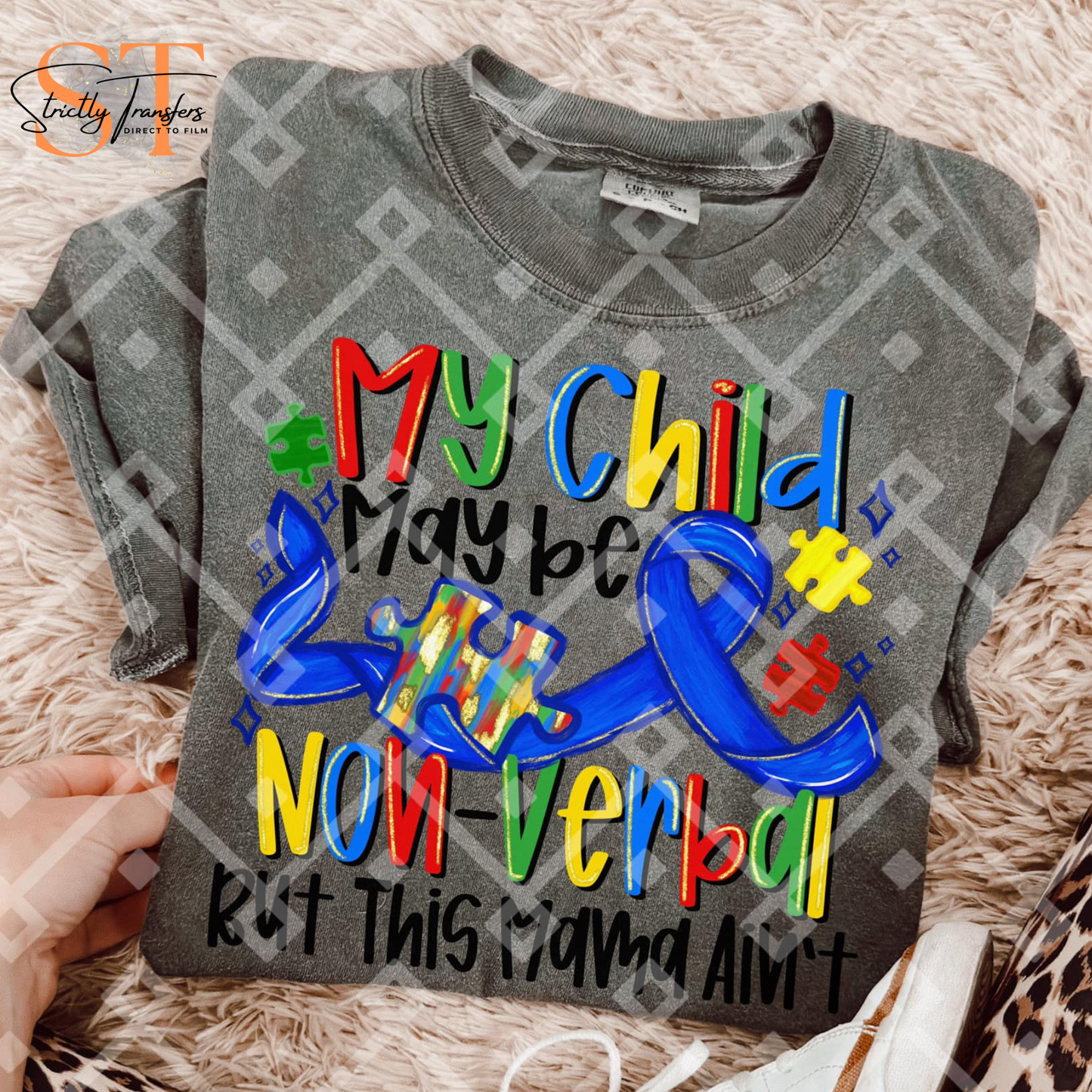 My Child may be Non-Verbal - 2 Options Direct to Film Transfers