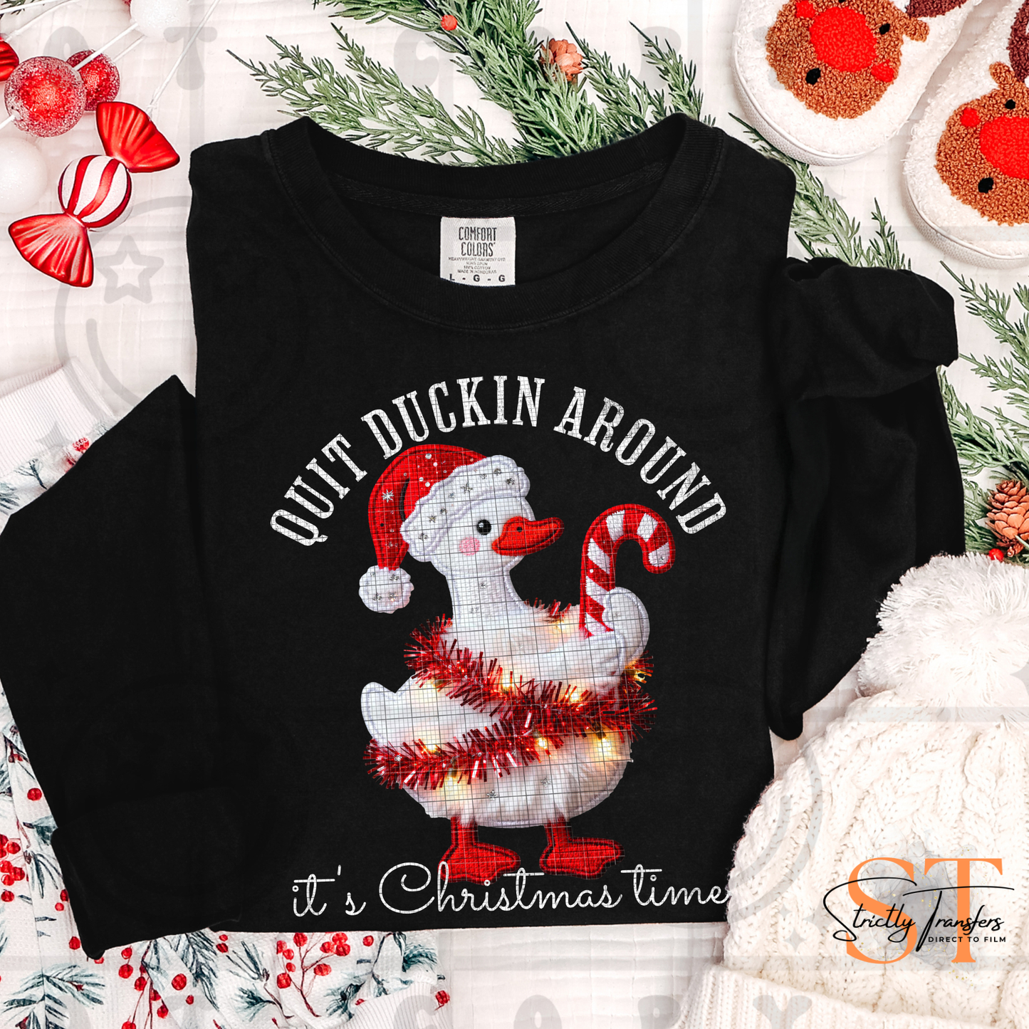 Quit Ducking Around - 2 options Direct to Film Transfers