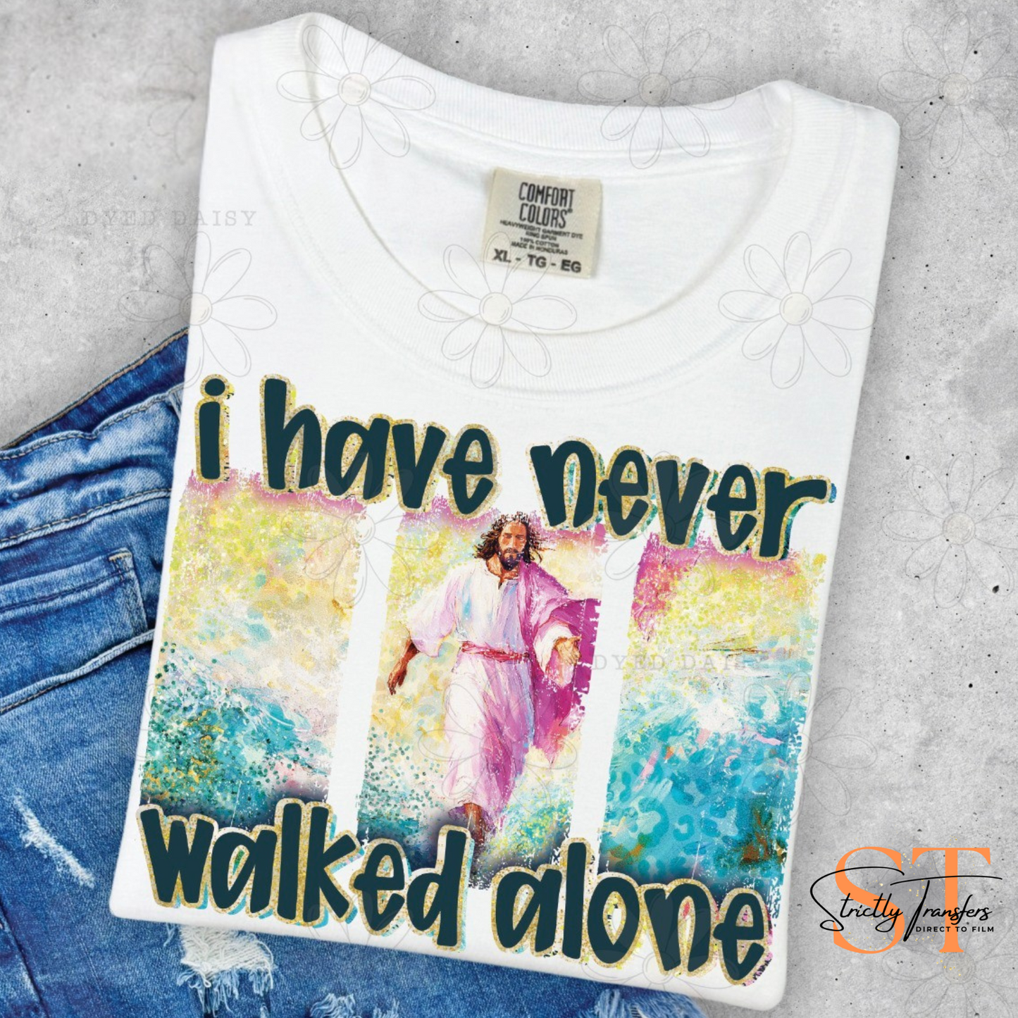 I Have Never Walked Alone Direct to Film Transfers