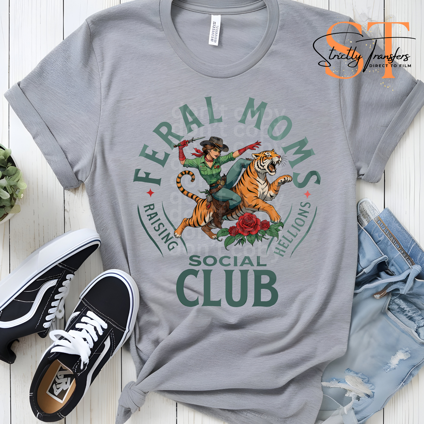 Feral Moms Social Club Direct to Film Transfers