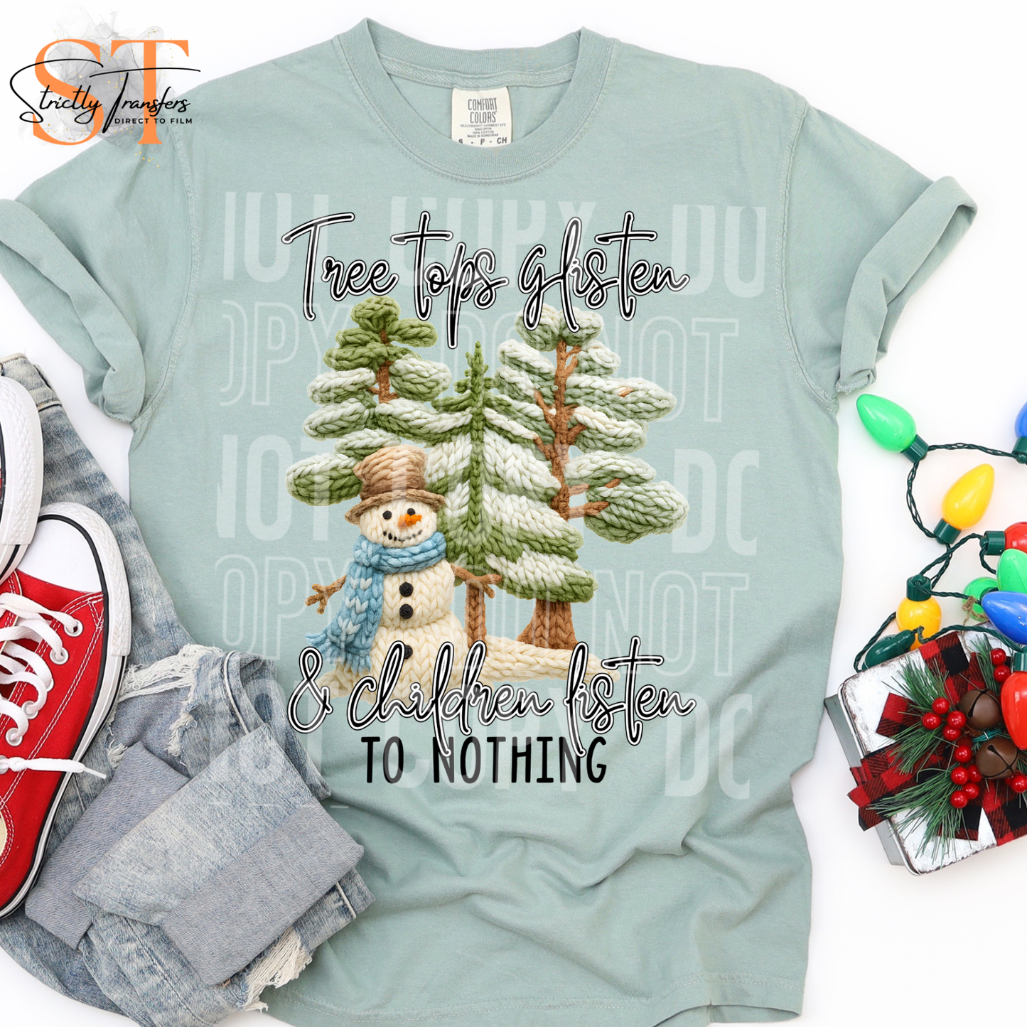 Tree Tops Glisten & Children Listen to Nothing Direct to Film Transfers