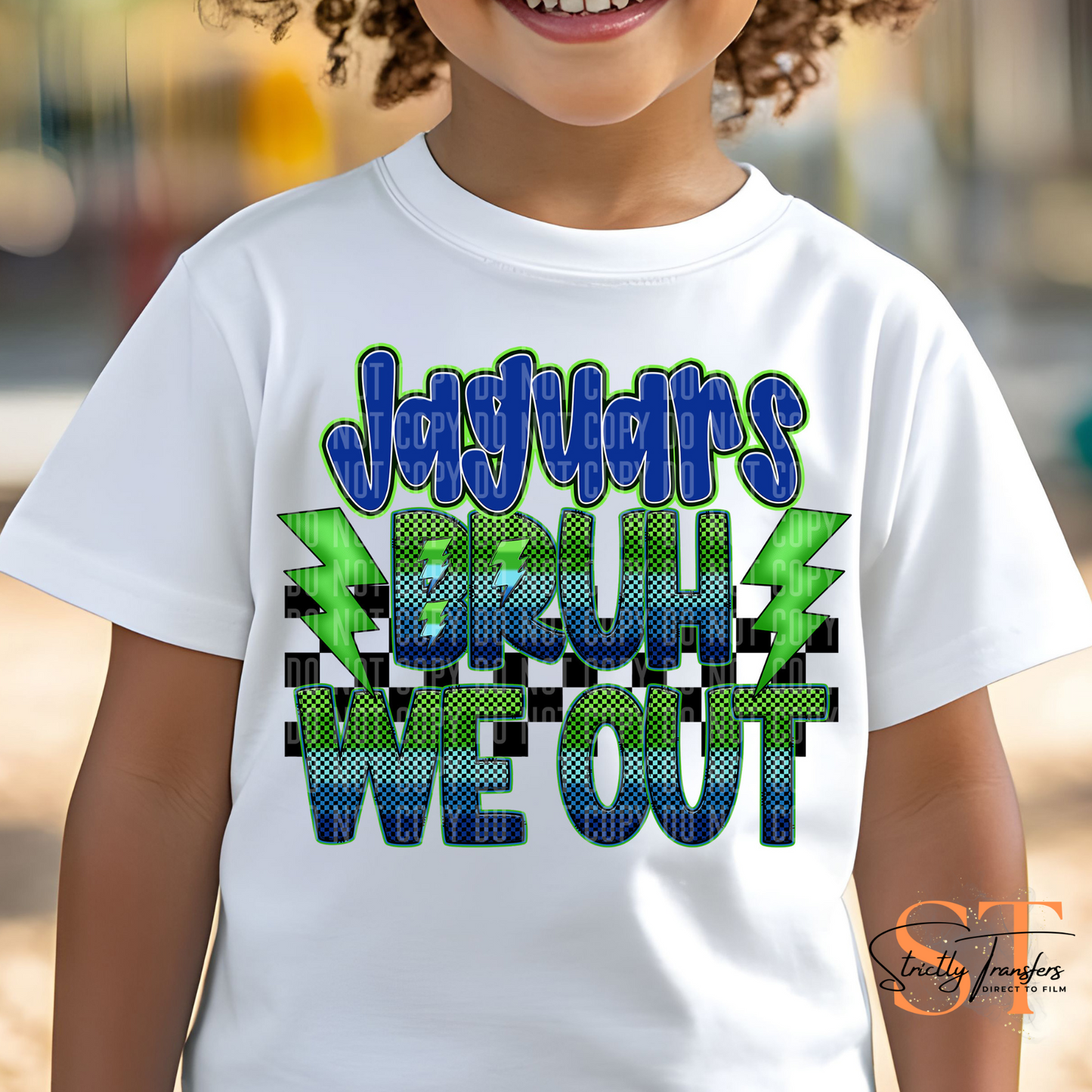 Bruh We Out Jaguars Direct to Film Transfers