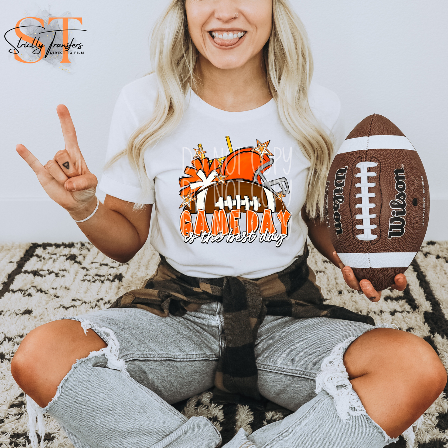 Game Day is the Best Day - Multiple Colors Direct to Film Transfers