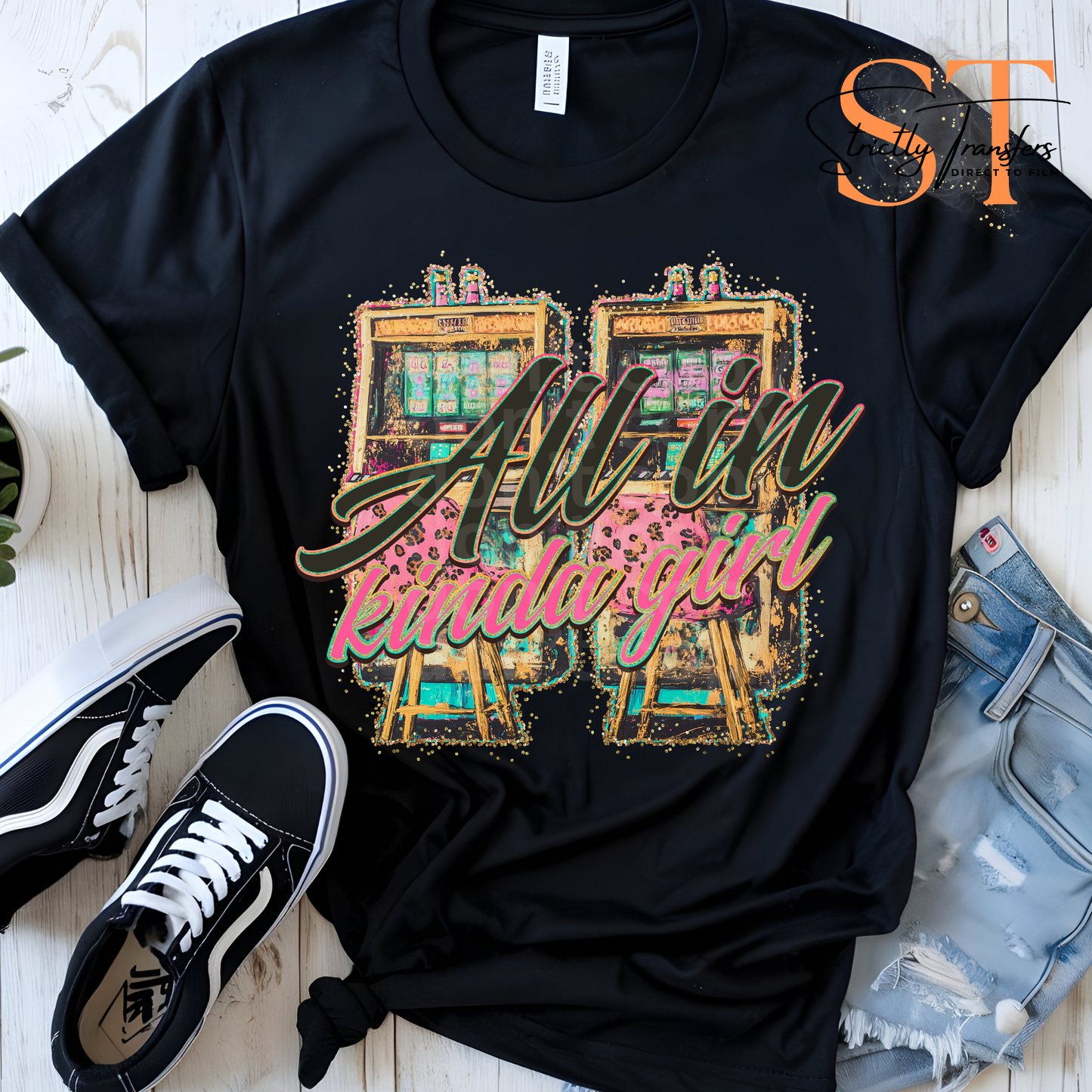 All in Kinda Girl Direct to Film Transfers